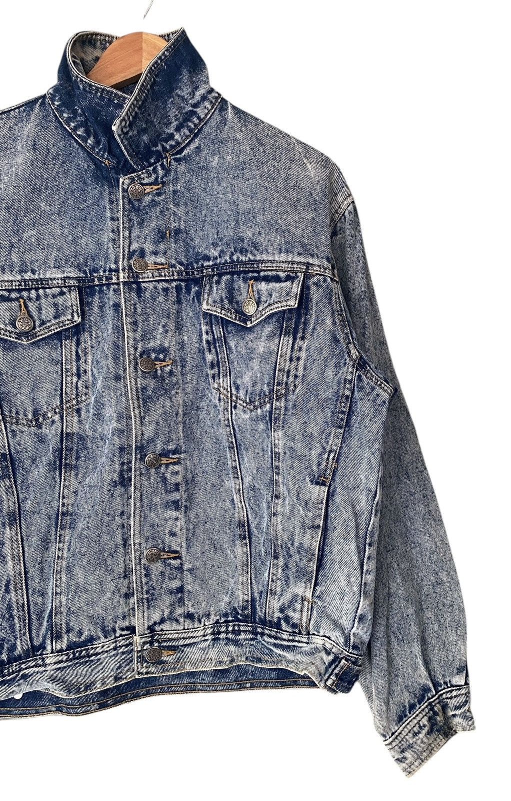 If Six Was Nine Rare POONER’S Denim Jacket Stonewash Size US M / EU 48-50 / 2 - 2 Thumbnail