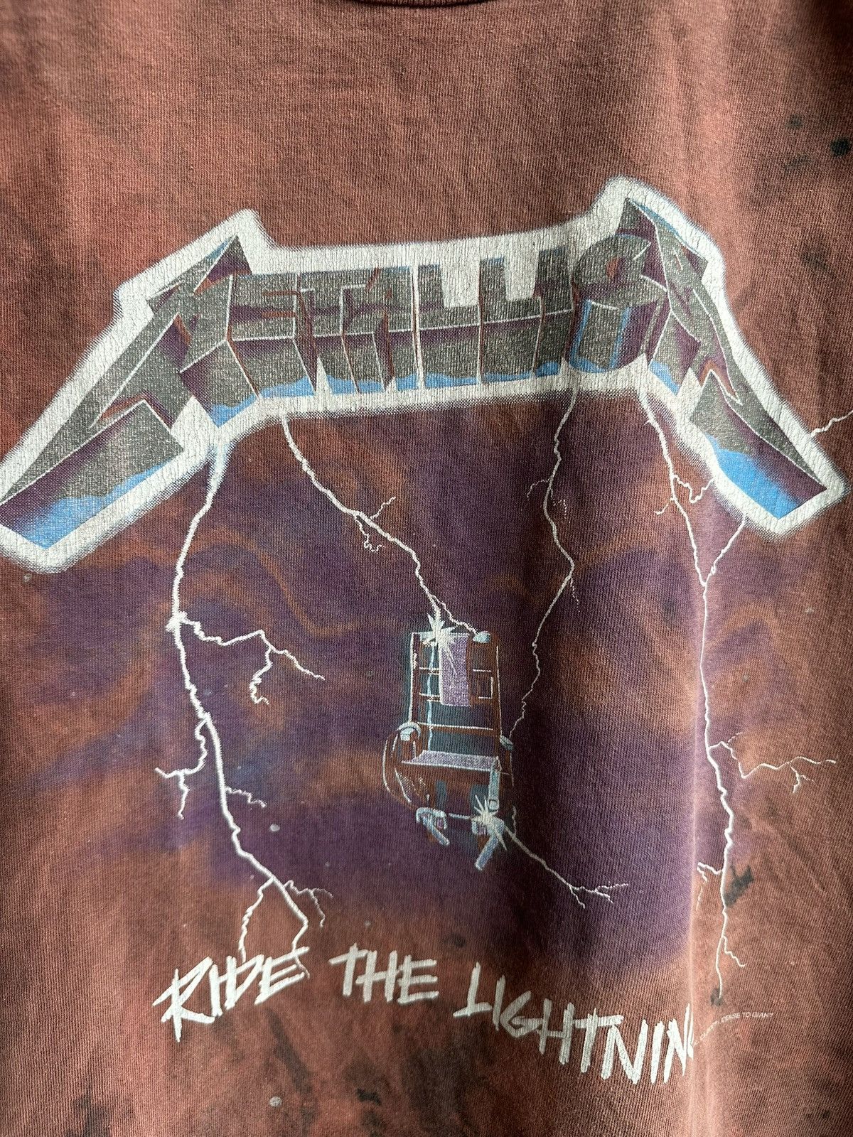 Vintage Genuine Vintage Metallica T Shirt Size US L / EU 52-54 / 3 - 2 Thumbnail