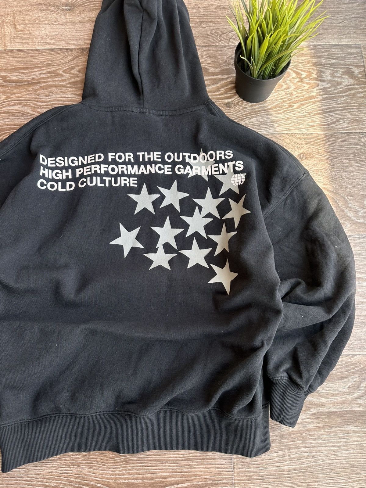 Vintage 🔥 Cold Culture Astro Oversized Hoodie Stars Sweatshirt Black Size US XS / EU 42 / 0 - 2 Thumbnail