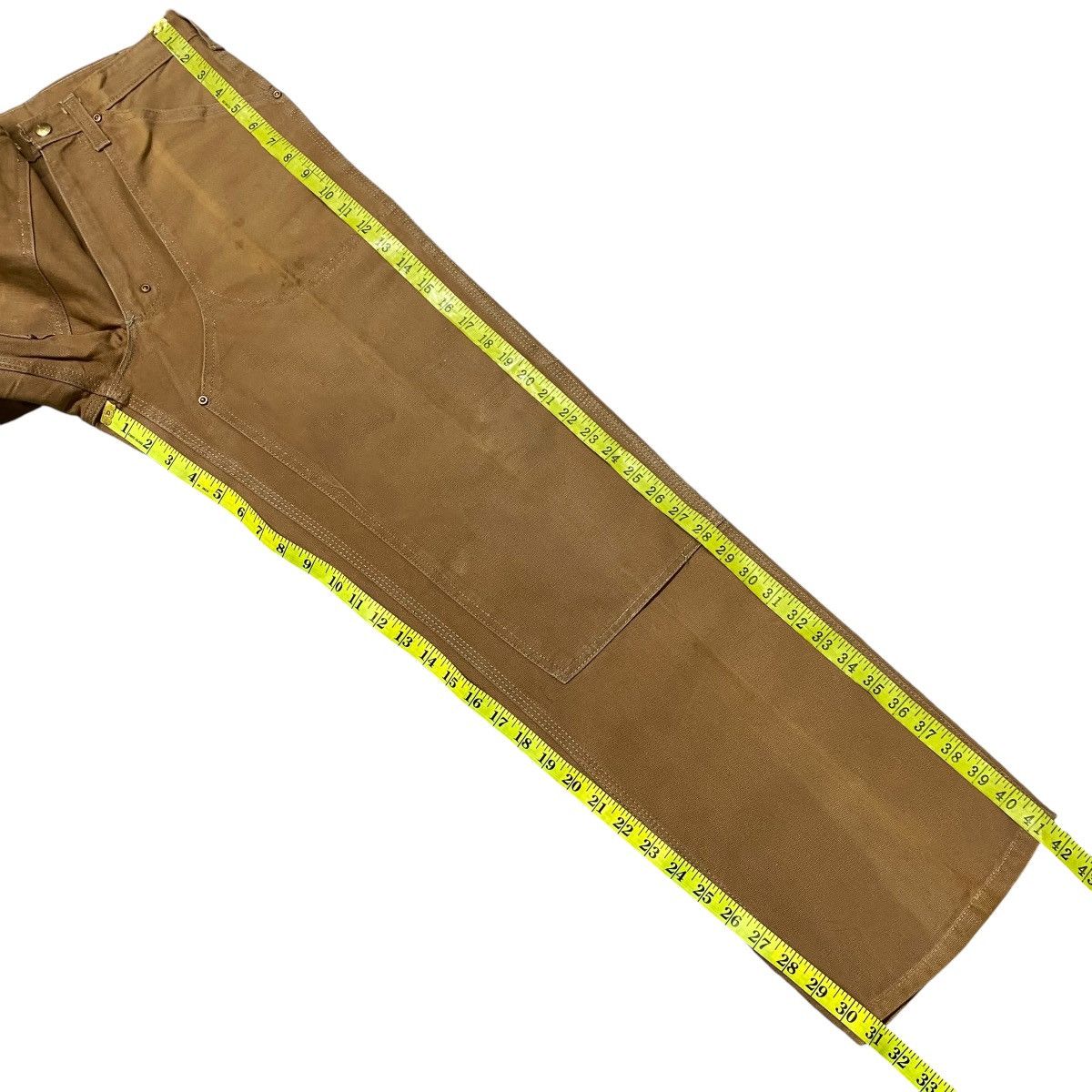 Carhartt Vintage 70s Carhartt Double Knee Duck Canvas Carpenter Pant Size US 28 / EU 44 - 16 Thumbnail