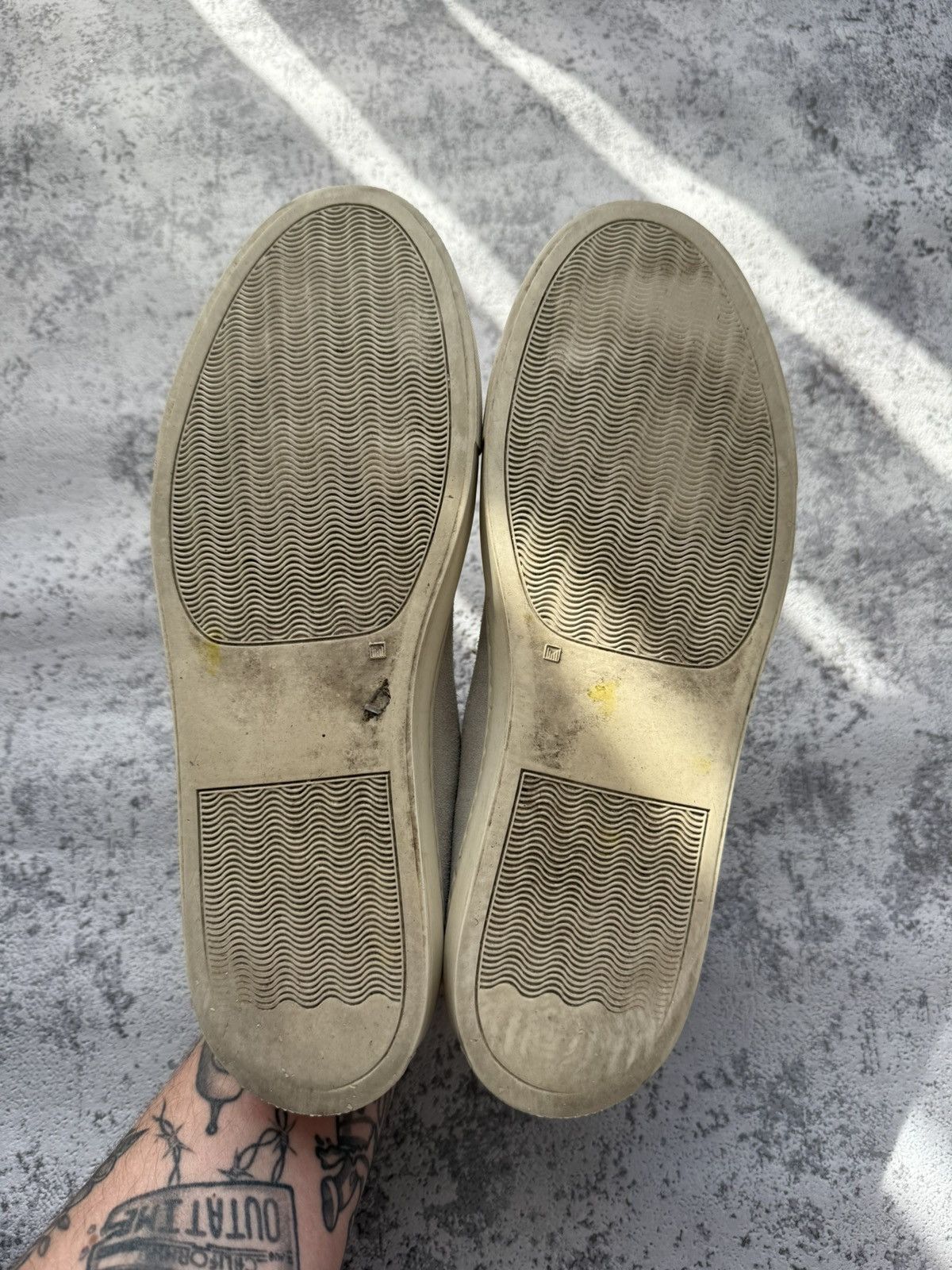 Common Projects Common Projects Achilles Suede Shoes Size US 9 / EU 42 - 6 Thumbnail