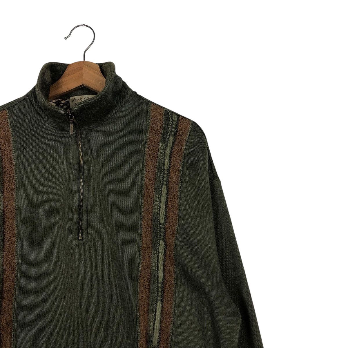 Japanese Brand 📌Vintage Collar Collage Sweatshirt Jerk Club Issey Miyake Size US L / EU 52-54 / 3 - 7 Thumbnail