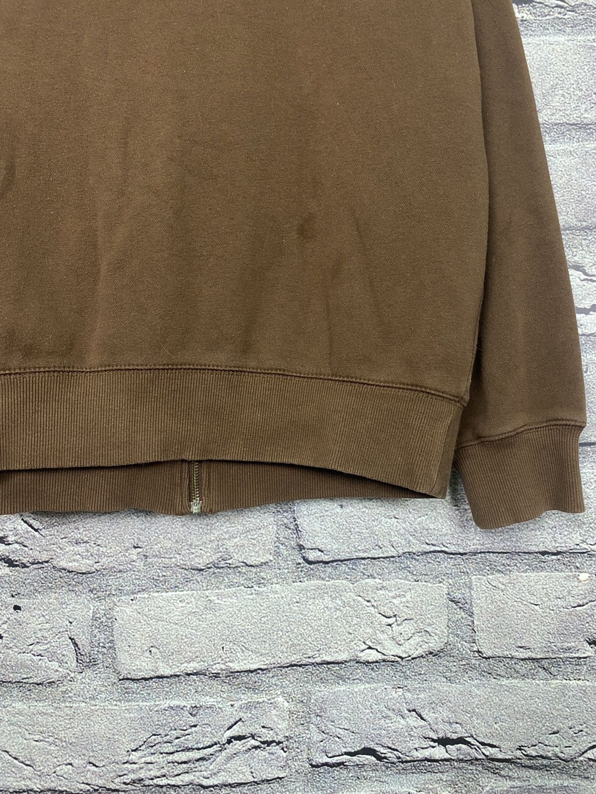 Vintage Vintage brown zip hoodie Nike acg y2k adidas rare Size US L / EU 52-54 / 3 - 12 Thumbnail