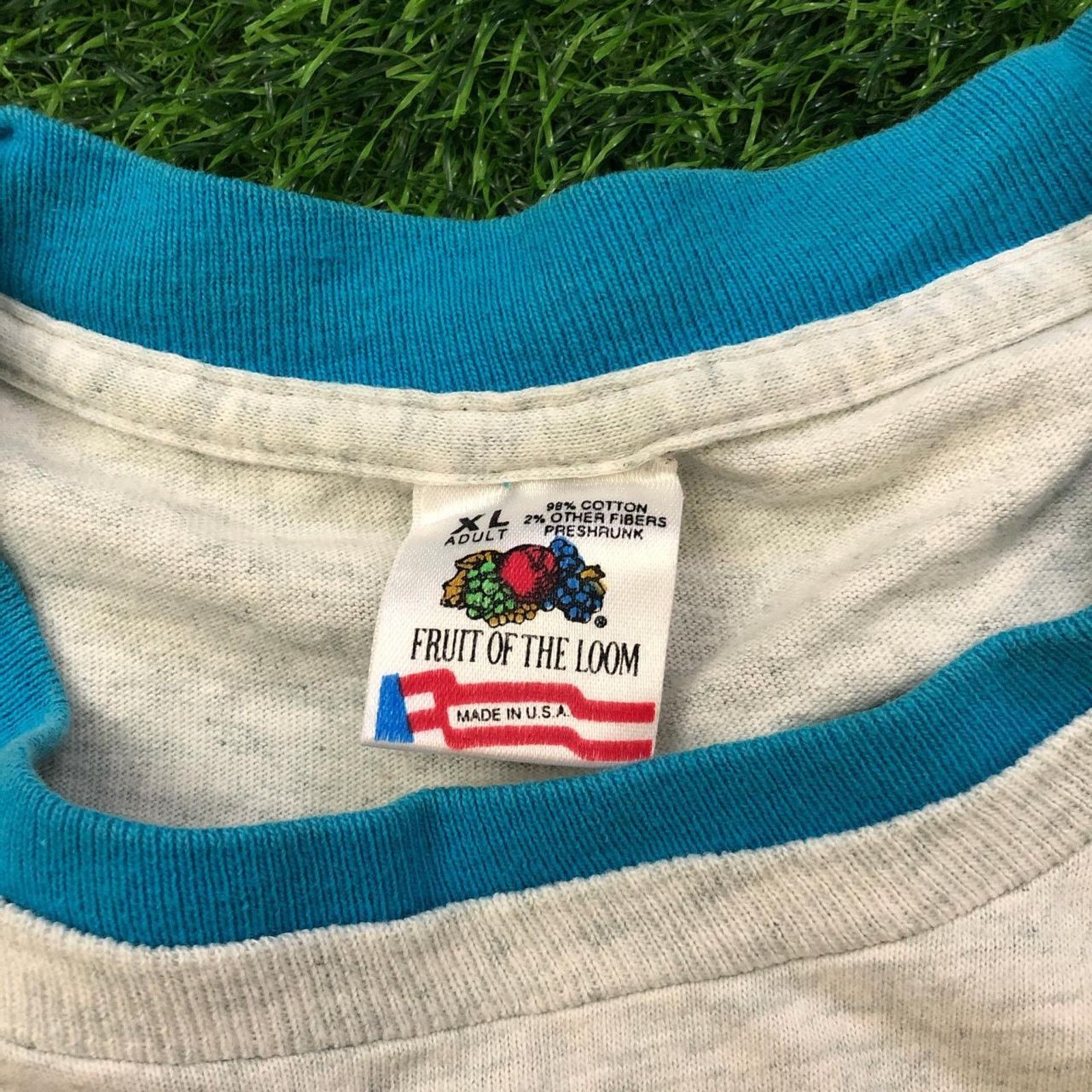 Fruit Of The Loom Vintage Double Layered Fiesta 1994 San Antonio Graphic Tee Size US XL / EU 56 / 4 - 6 Thumbnail