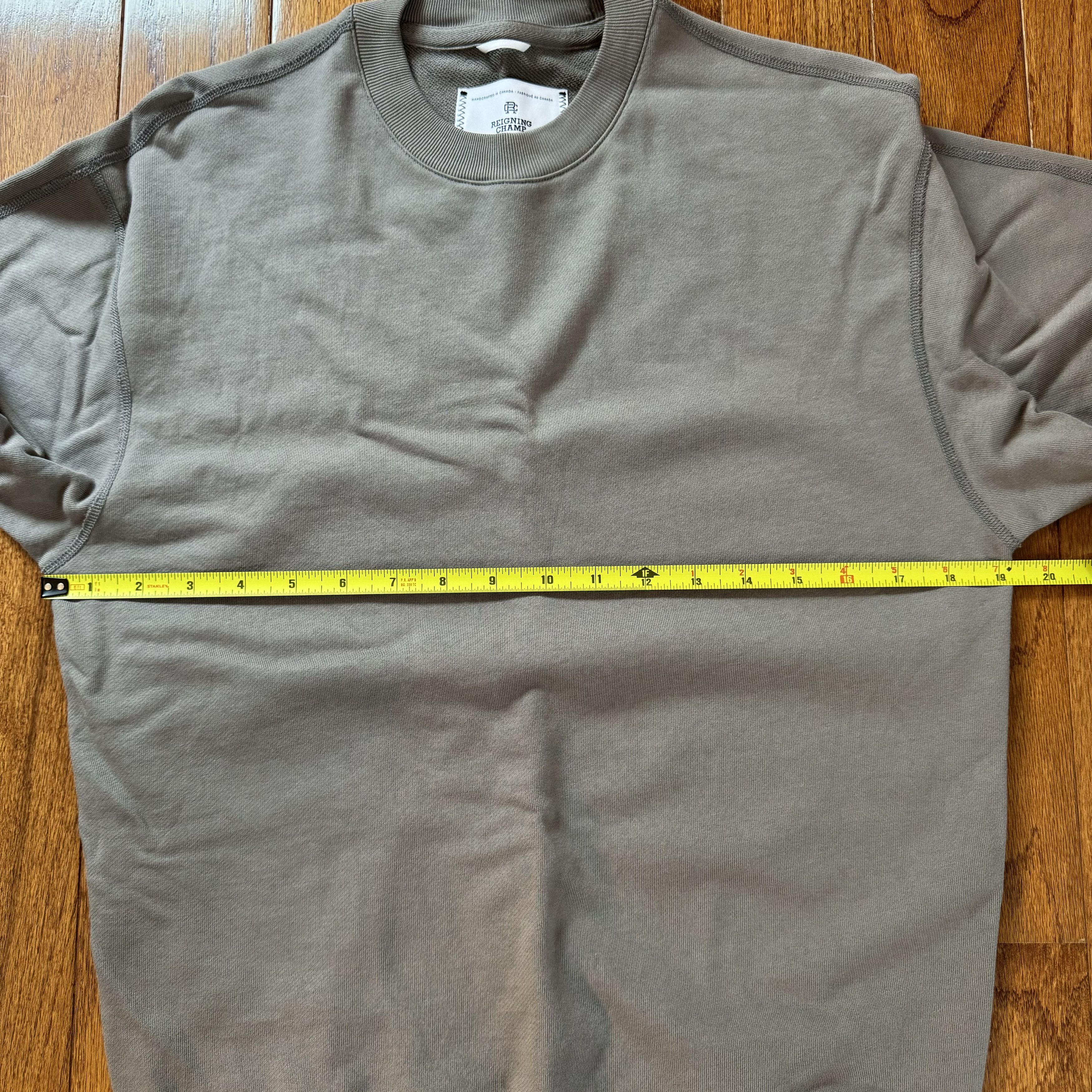Reigning Champ Reigning Champ Lightweight Terry Sweatshirt Size US XS / EU 42 / 0 - 3 Thumbnail