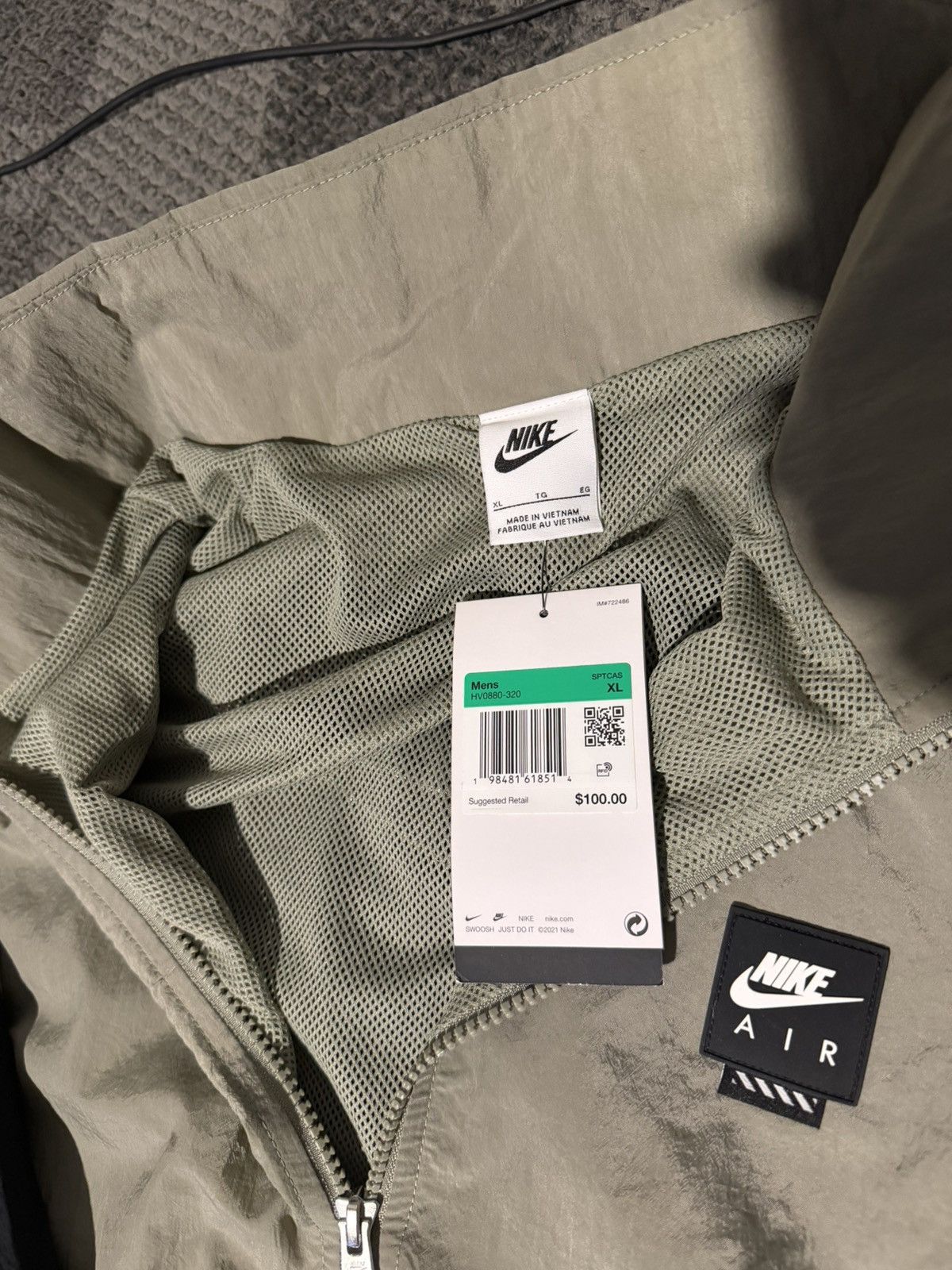 Nike Nike woven track jacket Size US XL / EU 56 / 4 - 4 Thumbnail