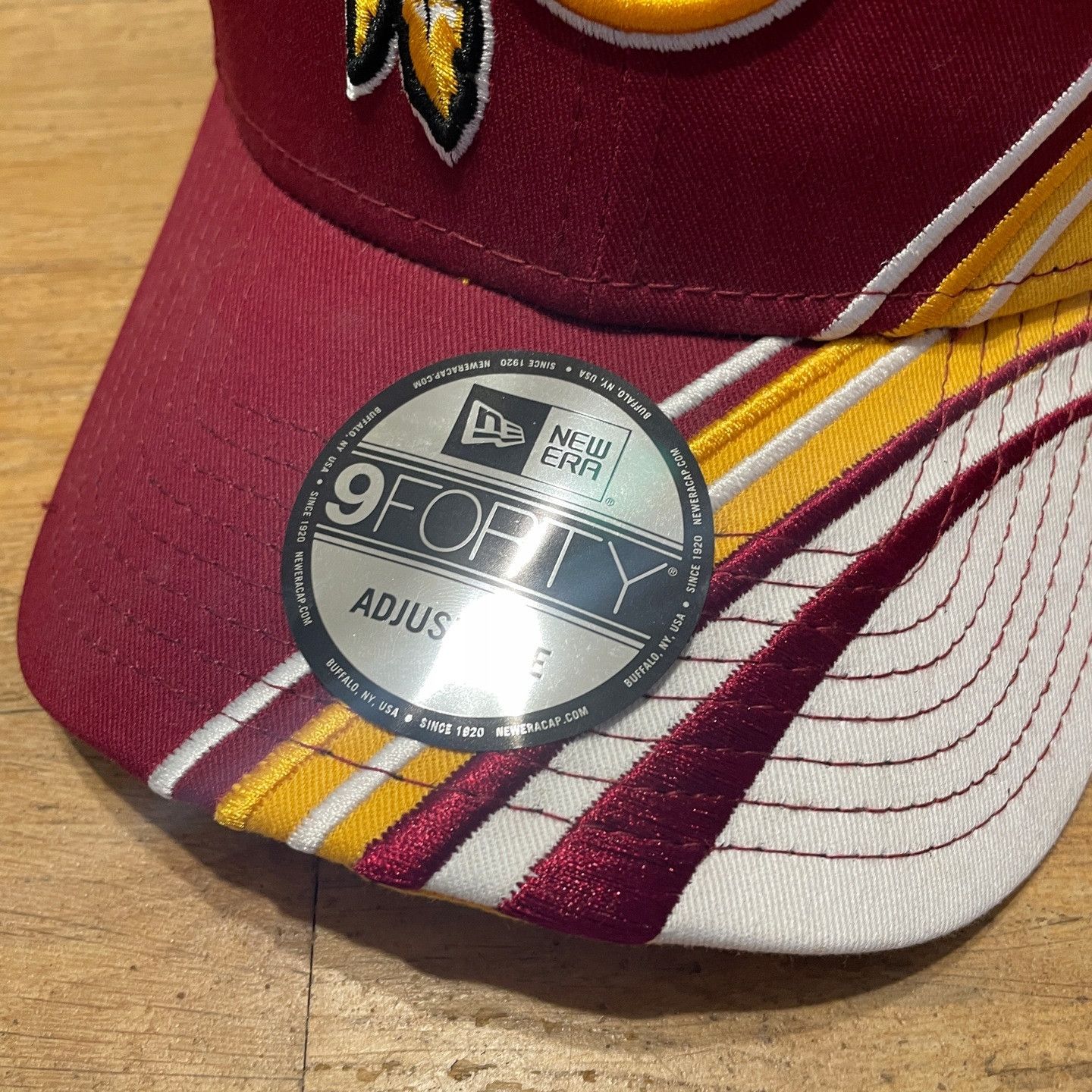 NFL × New Era New Era Washington Redskins One Size Logo Cap - New - Tags Size ONE SIZE - 5 Thumbnail