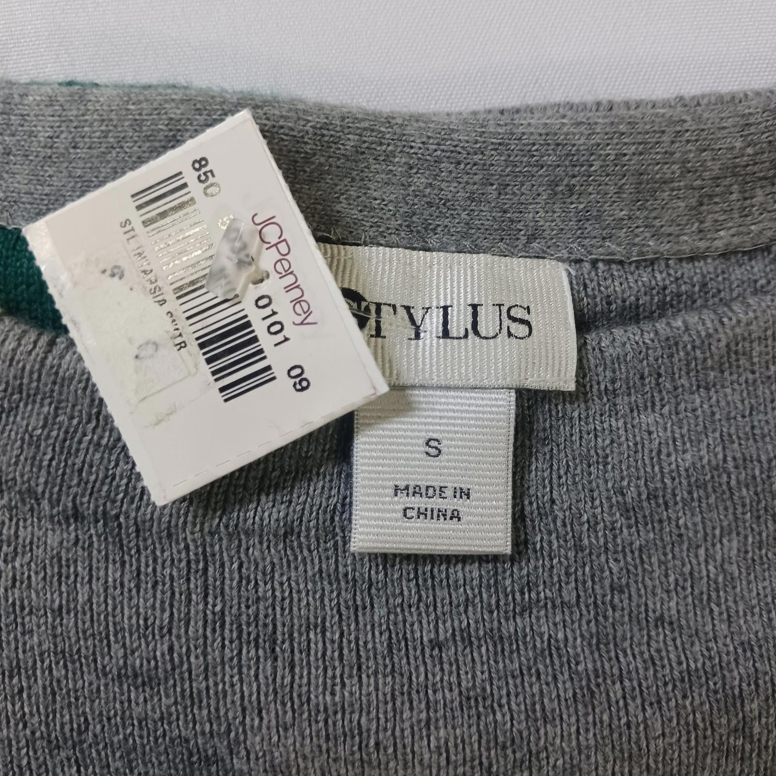 Designer Stylus RN#93677 Women's Multicolor Wool Blend Sweater Small Size S / US 4 / IT 40 - 3 Thumbnail
