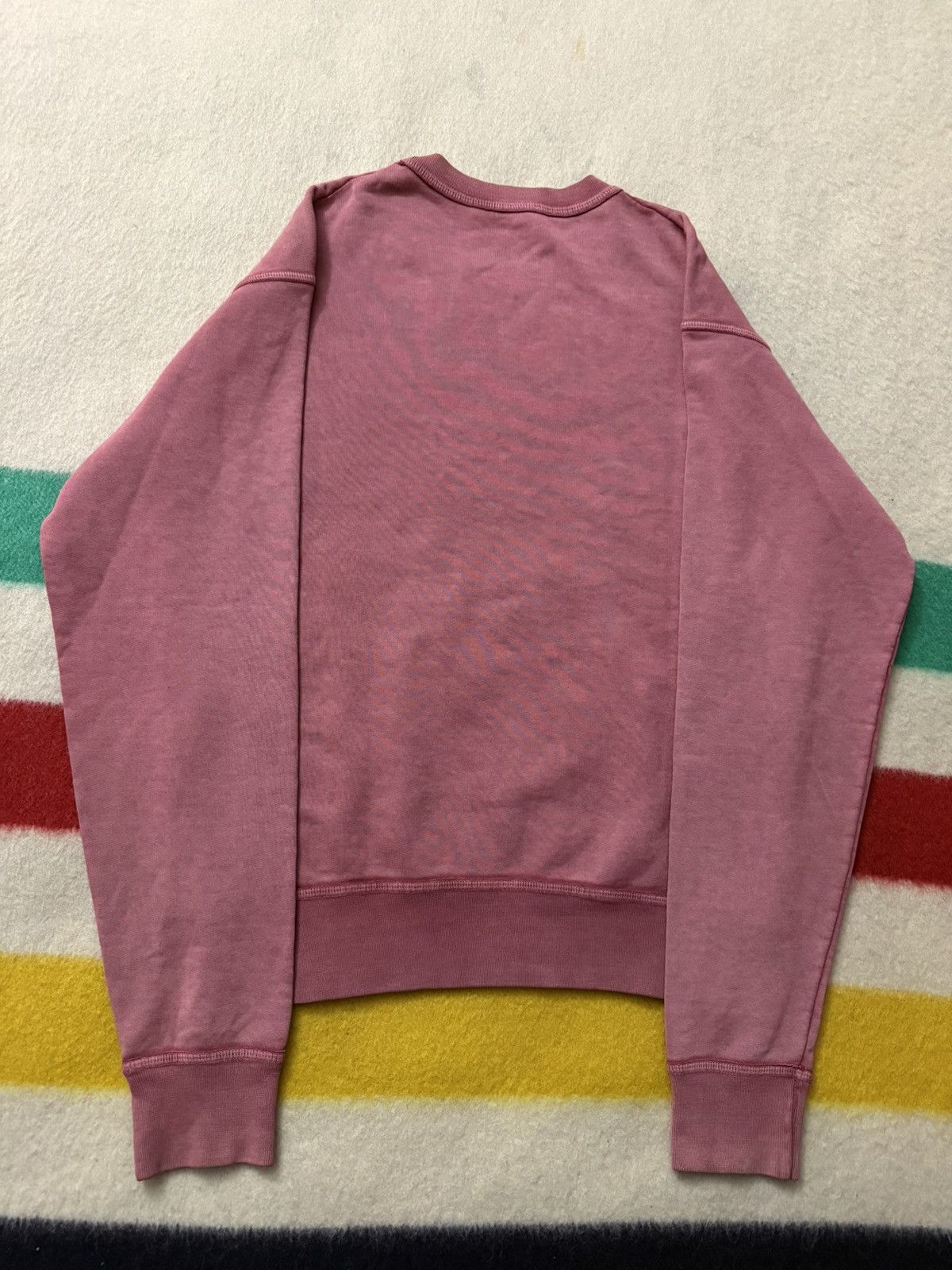 Dsquared2 $500 DSquared2 DSquared Salmon Pink Single V Crewneck Small Size US S / EU 44-46 / 1 - 2 Thumbnail