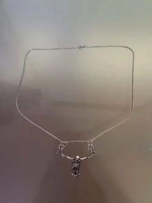 Japanese Brand Hanging Skeleton Necklace Size ONE SIZE - 4 Thumbnail