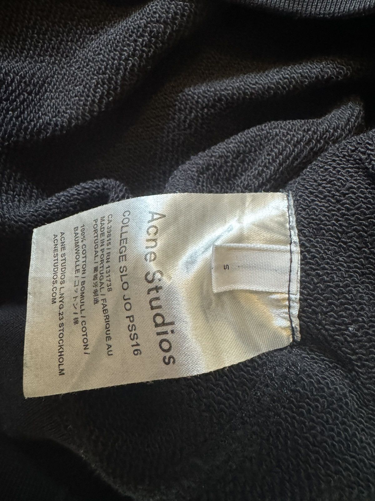 Acne Studios Acne Studios Journey sweatshirt Size US S / EU 44-46 / 1 - 4 Thumbnail