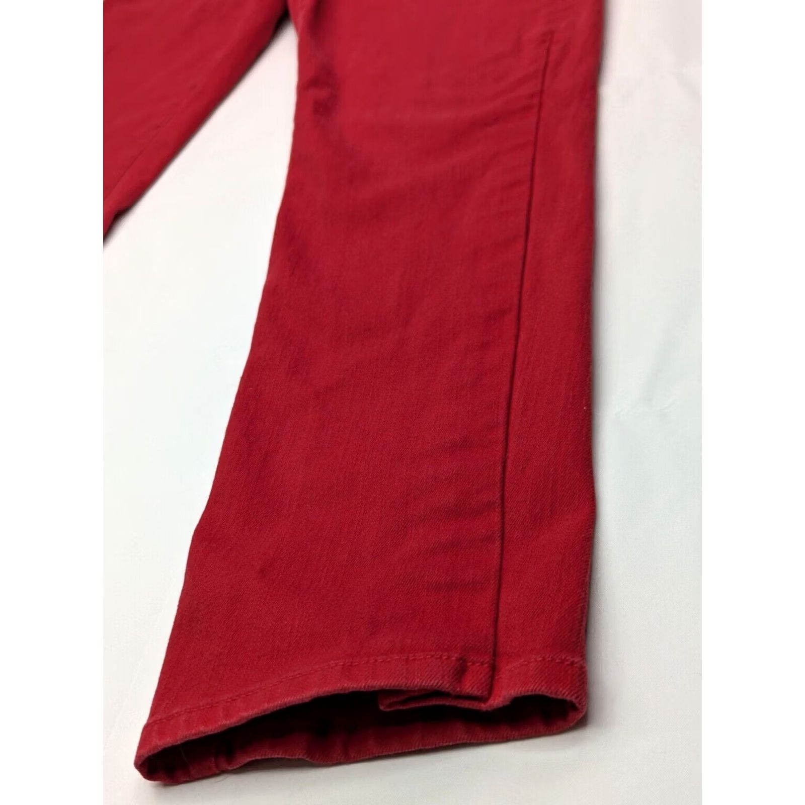 Chaps Chaps Denim Jeans Red Denim Pants Tapered Women 10 32x30 Vintage? No Size 32" / US 10 / IT 46 - 3 Thumbnail