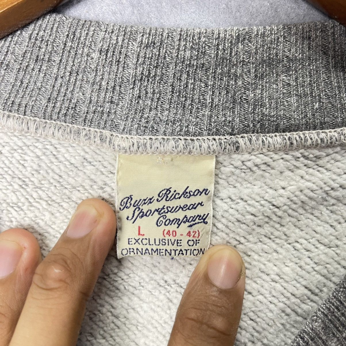 Buzz Rickson's Vintage Buzz Rickson’s Zip Sweatshirt Made in Japan Size US L / EU 52-54 / 3 - 7 Thumbnail