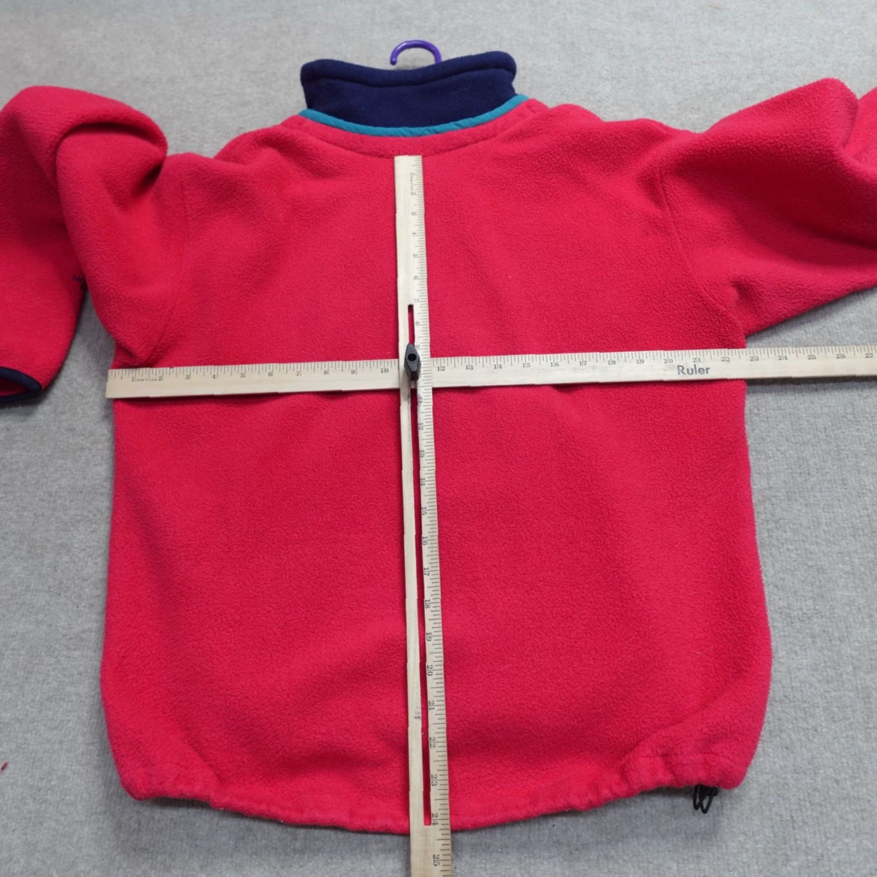 The North Face VINTAGE The North Face Sweater Pullover 1/4 Zip V-Neck M Regular Men Pink 1990 USA Made Size US M / EU 48-50 / 2 - 7 Thumbnail
