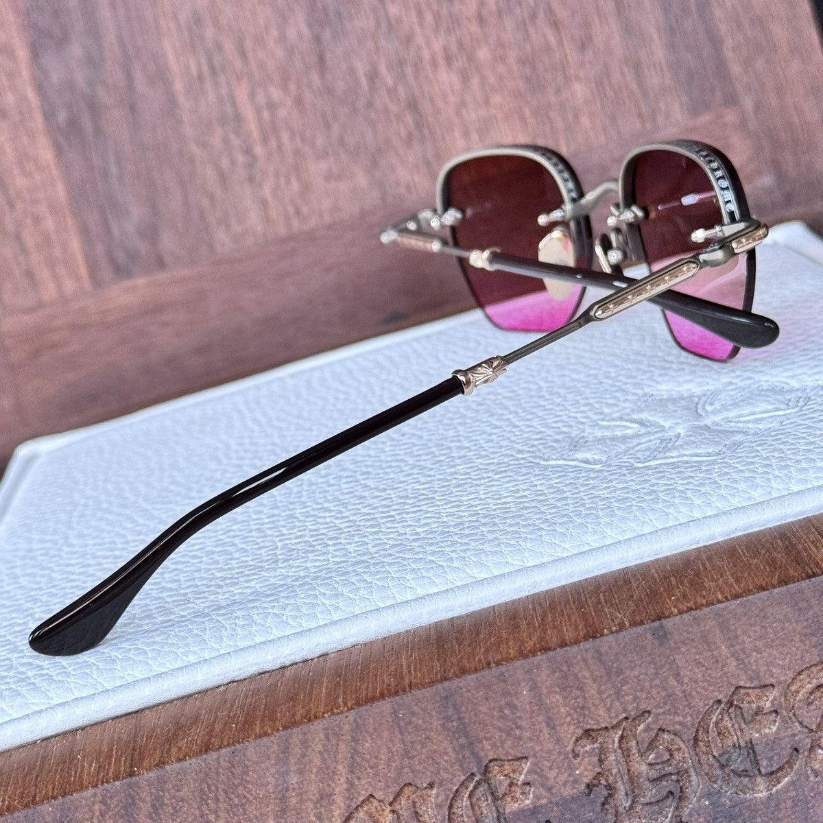 Chrome Hearts Chrome Hearts Frosted 1/1 ‘Pink Ombré’ Sunglasses Size ONE SIZE - 10 Thumbnail
