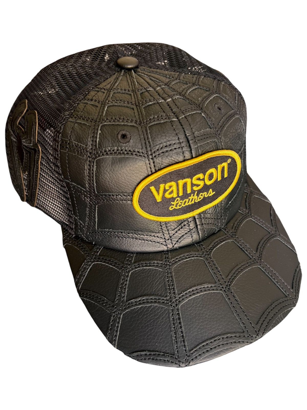 Supreme Supreme Vanson Leathers Spider-Man Mesh Back 6-Panel Hat