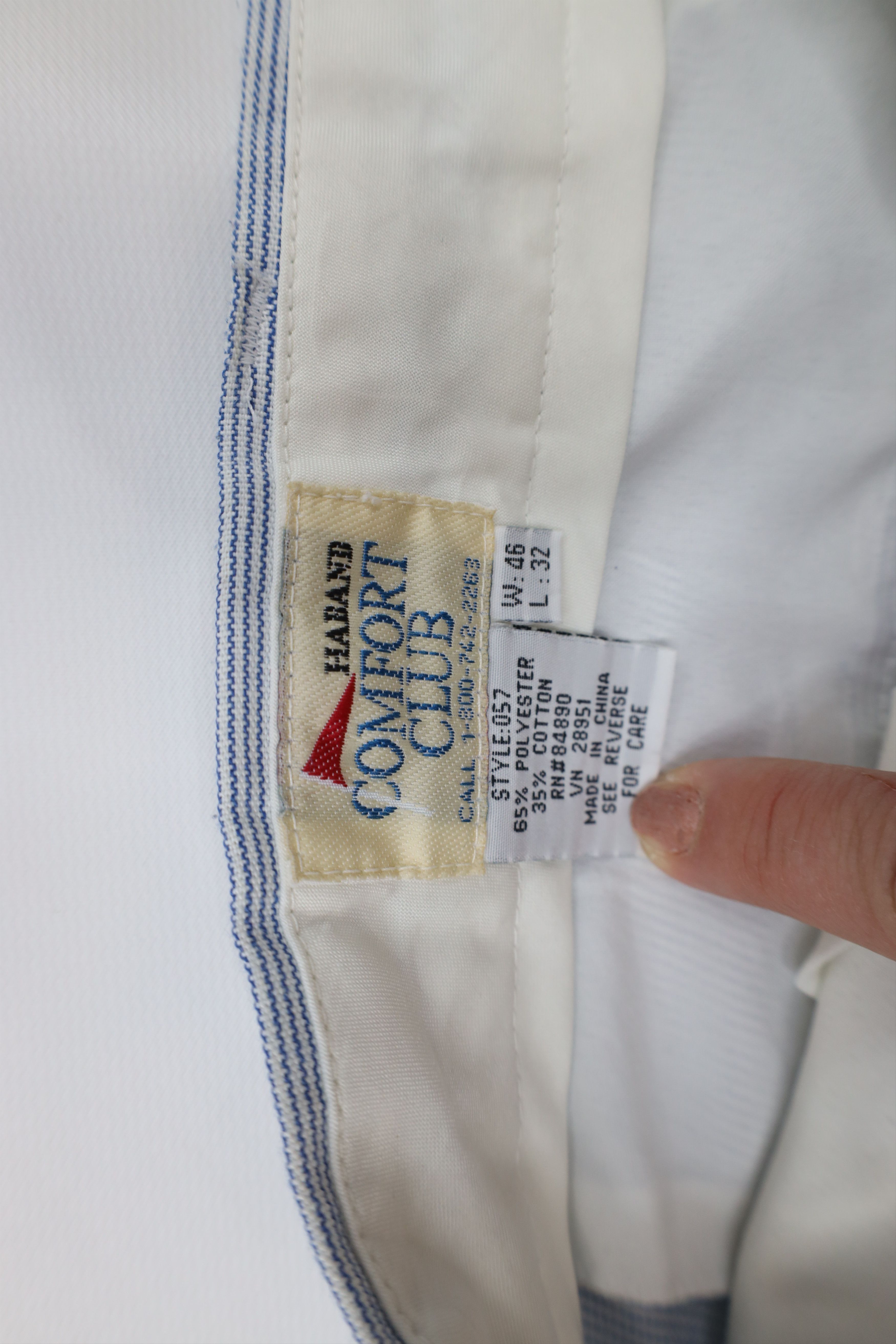 Vintage Vintage 90s Streetwear Hickory Striped Wide Leg Chino Pants Size US 44 / EU 60 - 7 Thumbnail