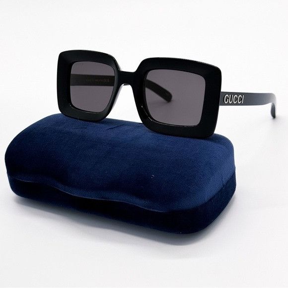 Gucci New Gucci GG1431S 004 White Gray Women Sunglasses  display picture 1