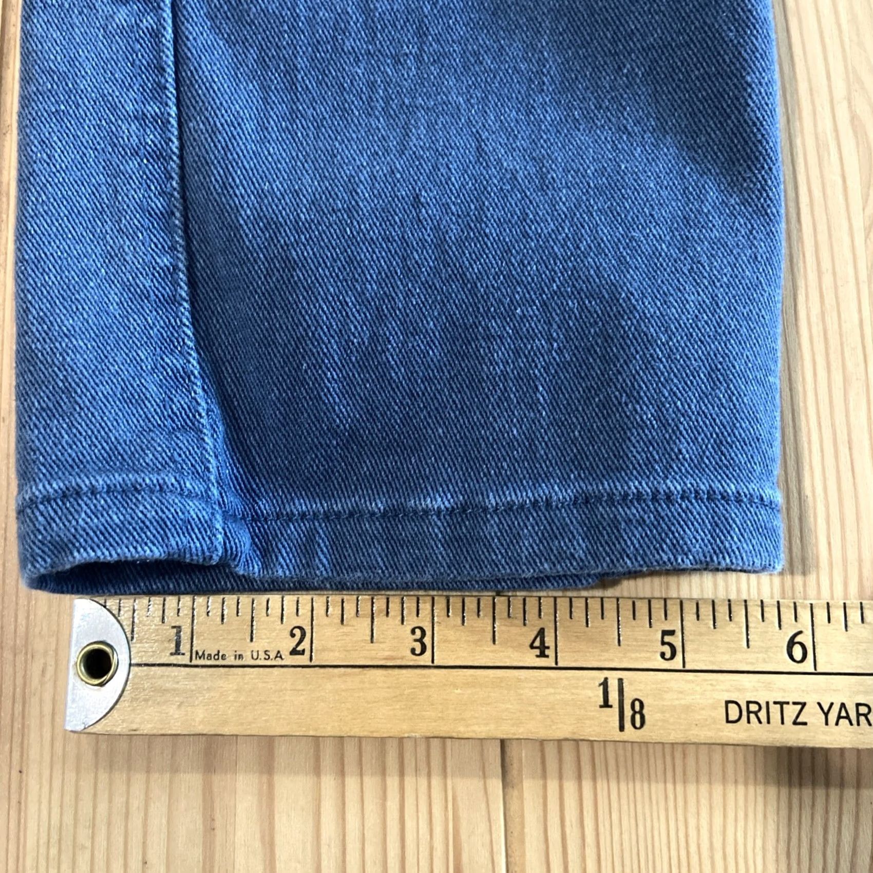 Tripp NYC VINTAGE Tripp NYC Jeans Goth Punk Pants Street Urban Mens 36 Blue Denim Spandex Zipper Pockets Skinny Inseam 36 Size US 36 / EU 52 - 5 Thumbnail