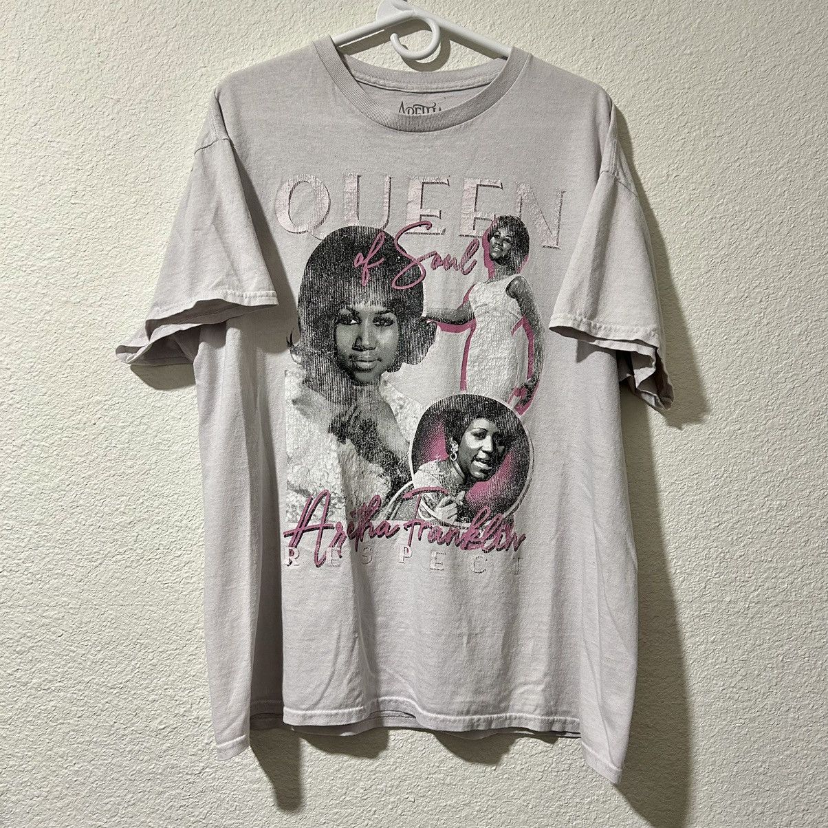 Band Tees Aretha Franklin Respect T-Shirt XL Size US XL / EU 56 / 4 - 1 Thumbnail