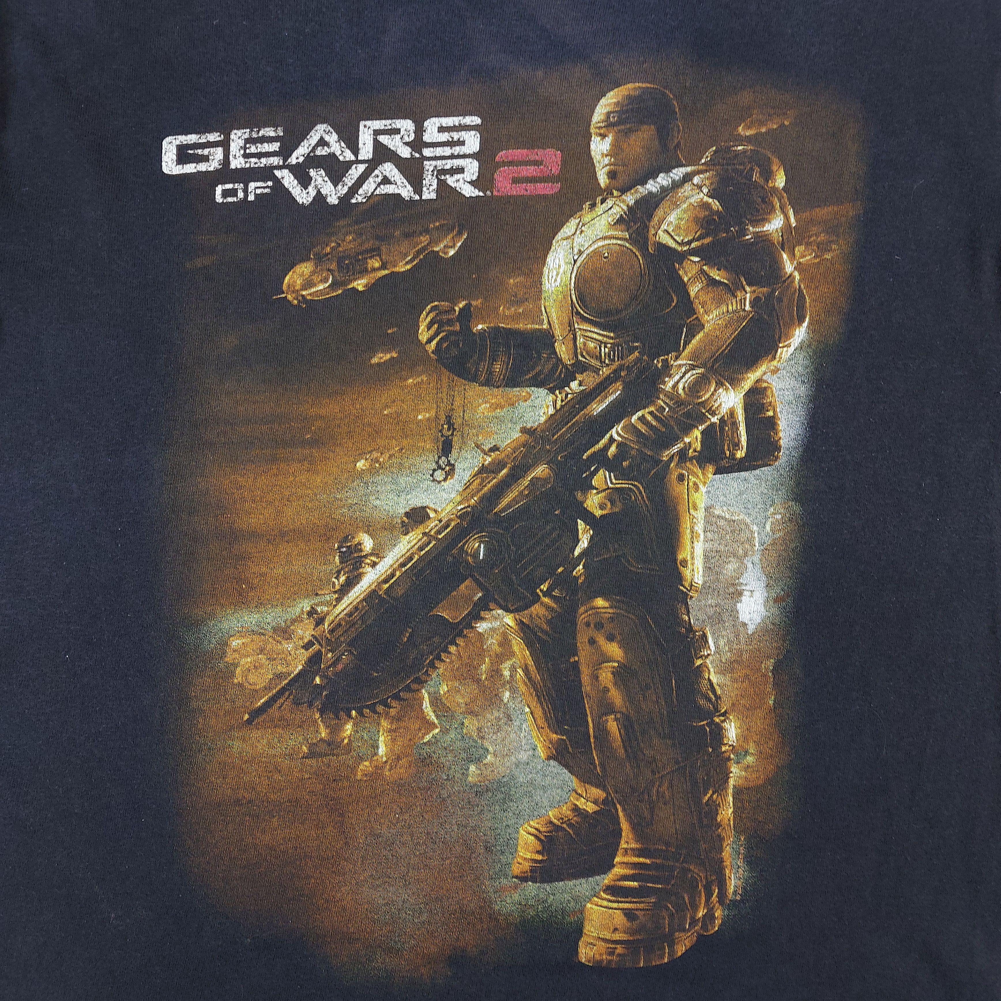 Microsoft Vintage 2008 Gears Of War 2 Marcus Fenix Xbox 360 TEE Size US L / EU 52-54 / 3 - 2 Thumbnail