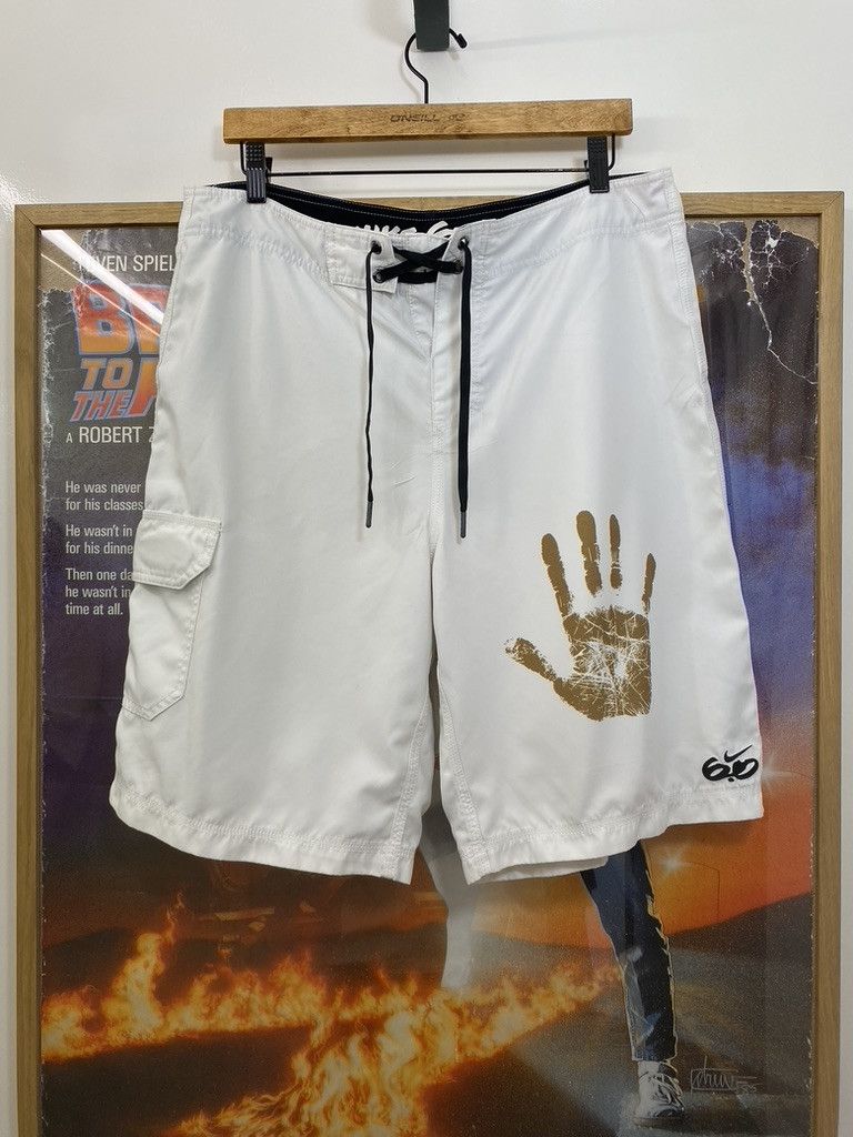 Nike 2010 Nike 6.0 Handprint Design Cargo Pocket Shorts Size US 34 / EU 50 - 1 Thumbnail