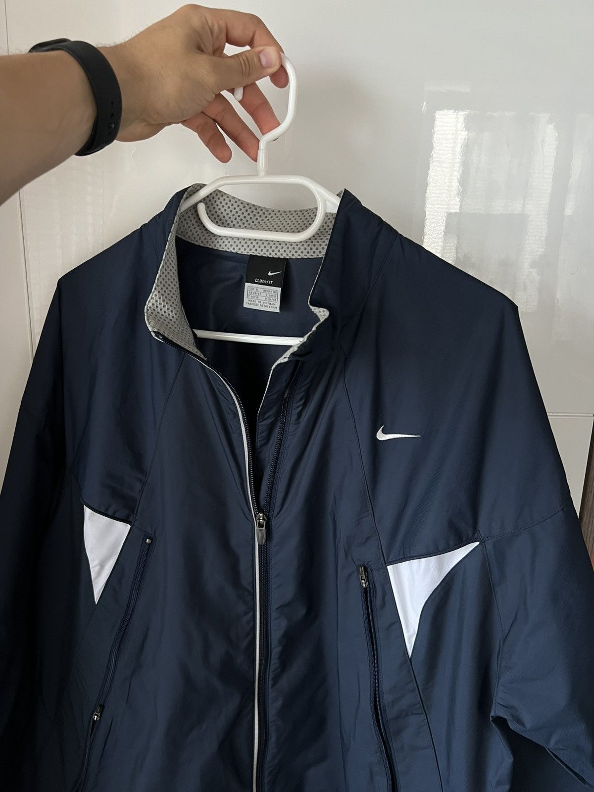 Nike Nike Vintage Climafit Y2k Avant Garde Double Zip Windbreaker Size US XL / EU 56 / 4 - 1 Thumbnail