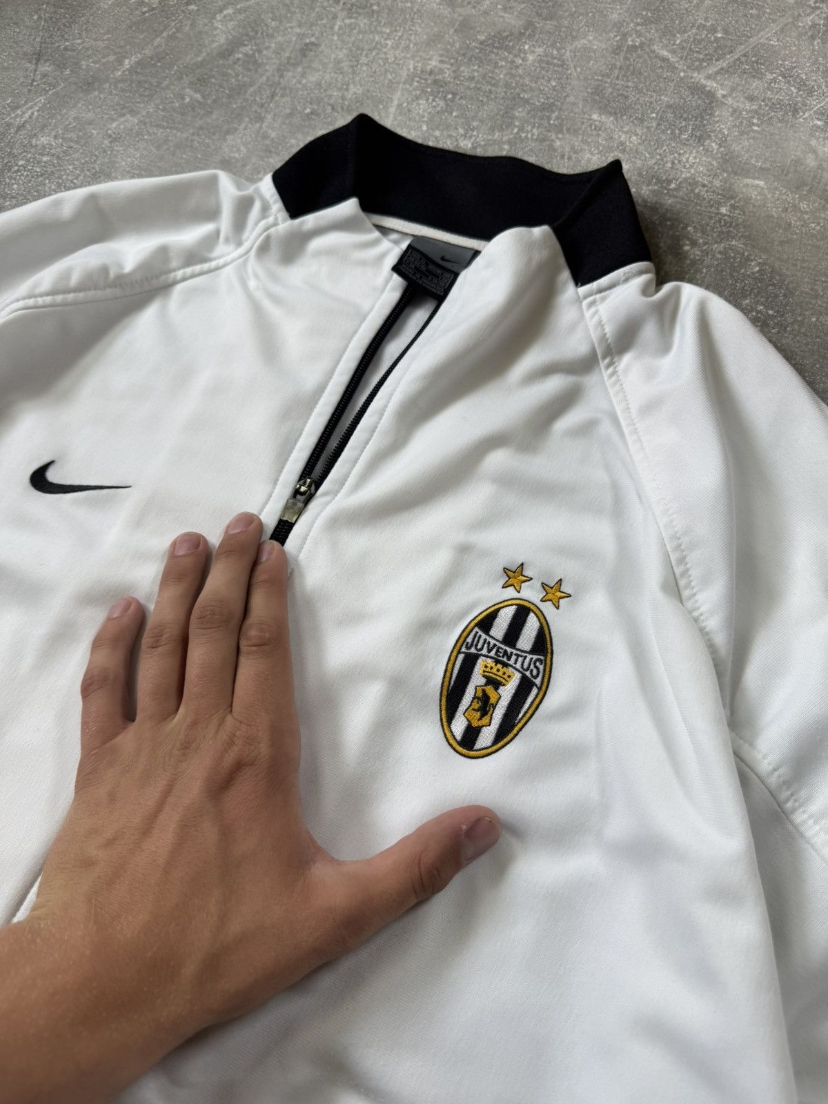 Vintage Vintage Nike Juventus Soccer Zip Light Suit Jacket Y2K Drill Size US XL / EU 56 / 4 - 6 Thumbnail