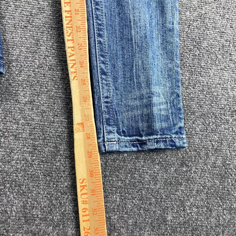 Miss Me Miss Me Jeans Womens 26 Denim Blue Mid Rise Cuffed Skinny Size 26" / US 2 / IT 38 - 6 Thumbnail