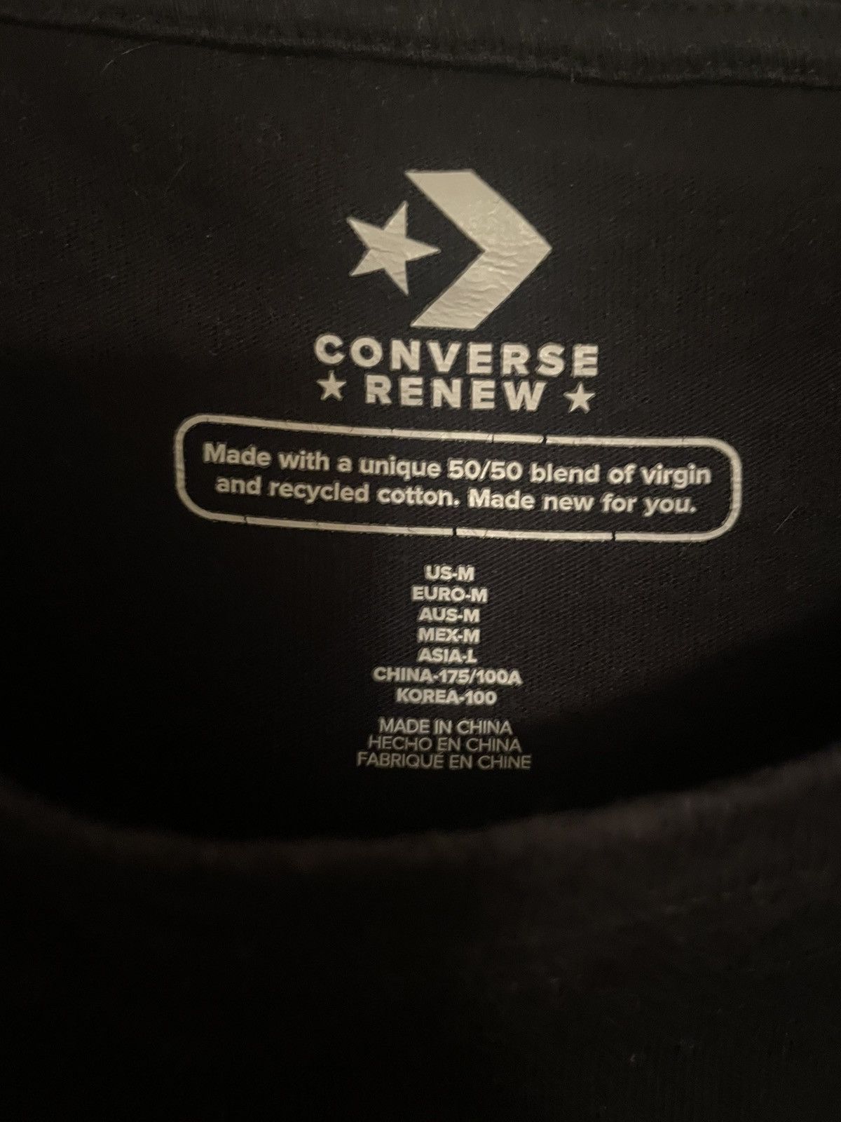 Converse CONVERSE LOVE YOUR MOTHER TEE Size US M / EU 48-50 / 2 - 3 Thumbnail
