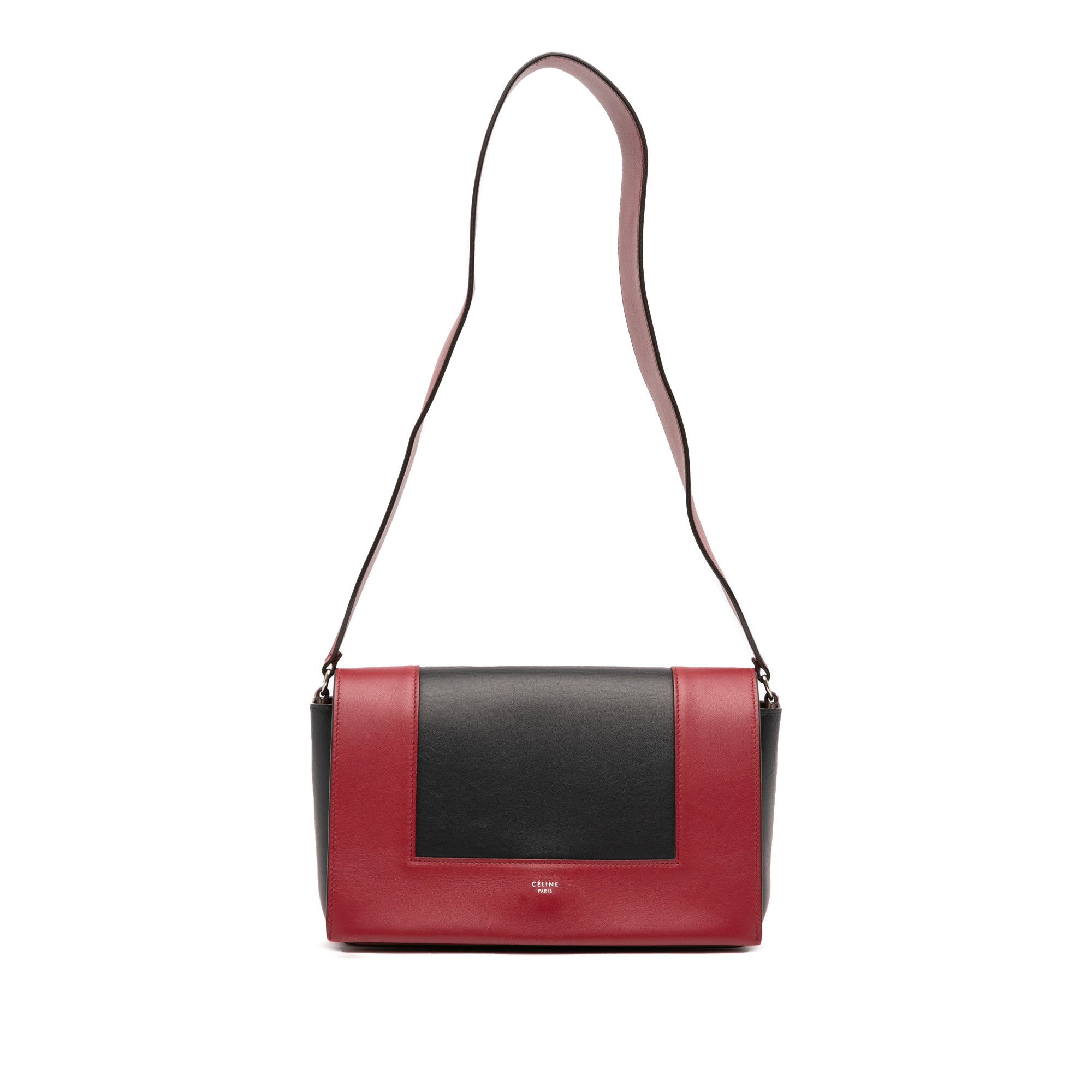 Celine Celine Medium Shiny Smooth Calfskin Frame Shoulder Bag Size ONE SIZE - 1 Thumbnail
