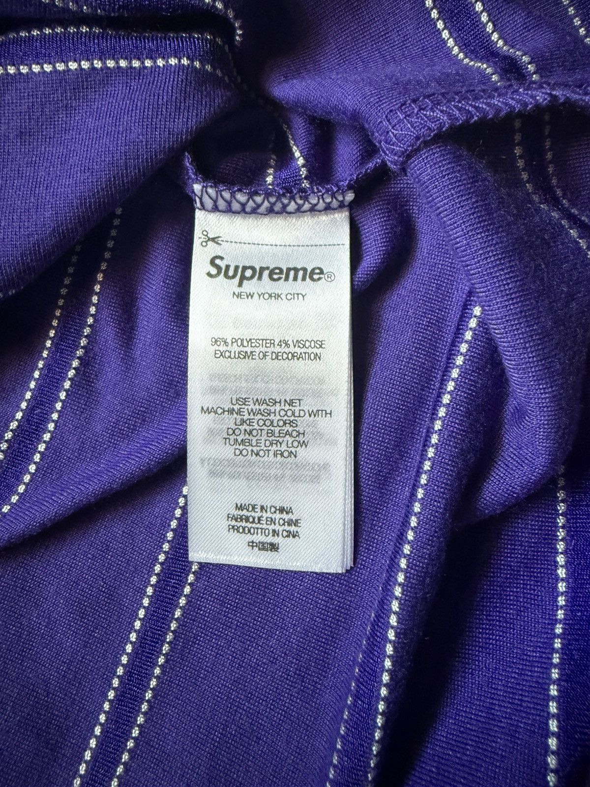 Supreme × Umbro Supreme®/Umbro® Stripe Soccer Jersey Size US M / EU 48-50 / 2 - 4 Thumbnail