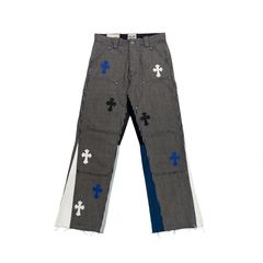 Leather Cross Patch Jeans – THE-ECHELON