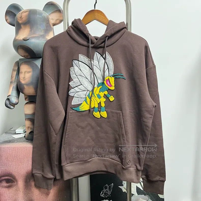 Louis Vuitton Louis Vuitton Bee Embroidered Hoodie Size US M / EU 48-50 / 2 - 1 Thumbnail