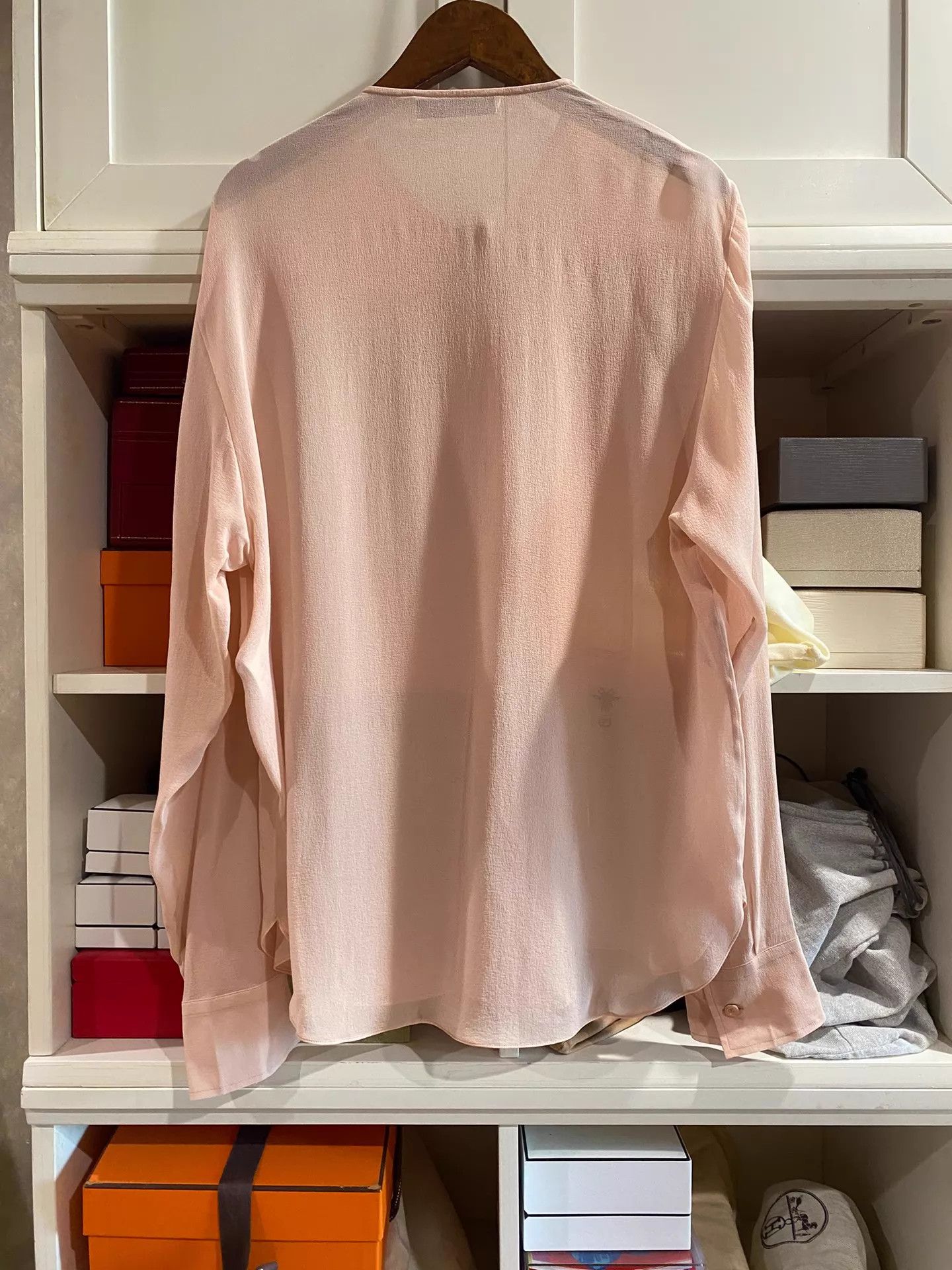 Dior Dior Shirt 36 Soft Sheer Fabric Size XS / US 0-2 / IT 36-38 - 2 Thumbnail