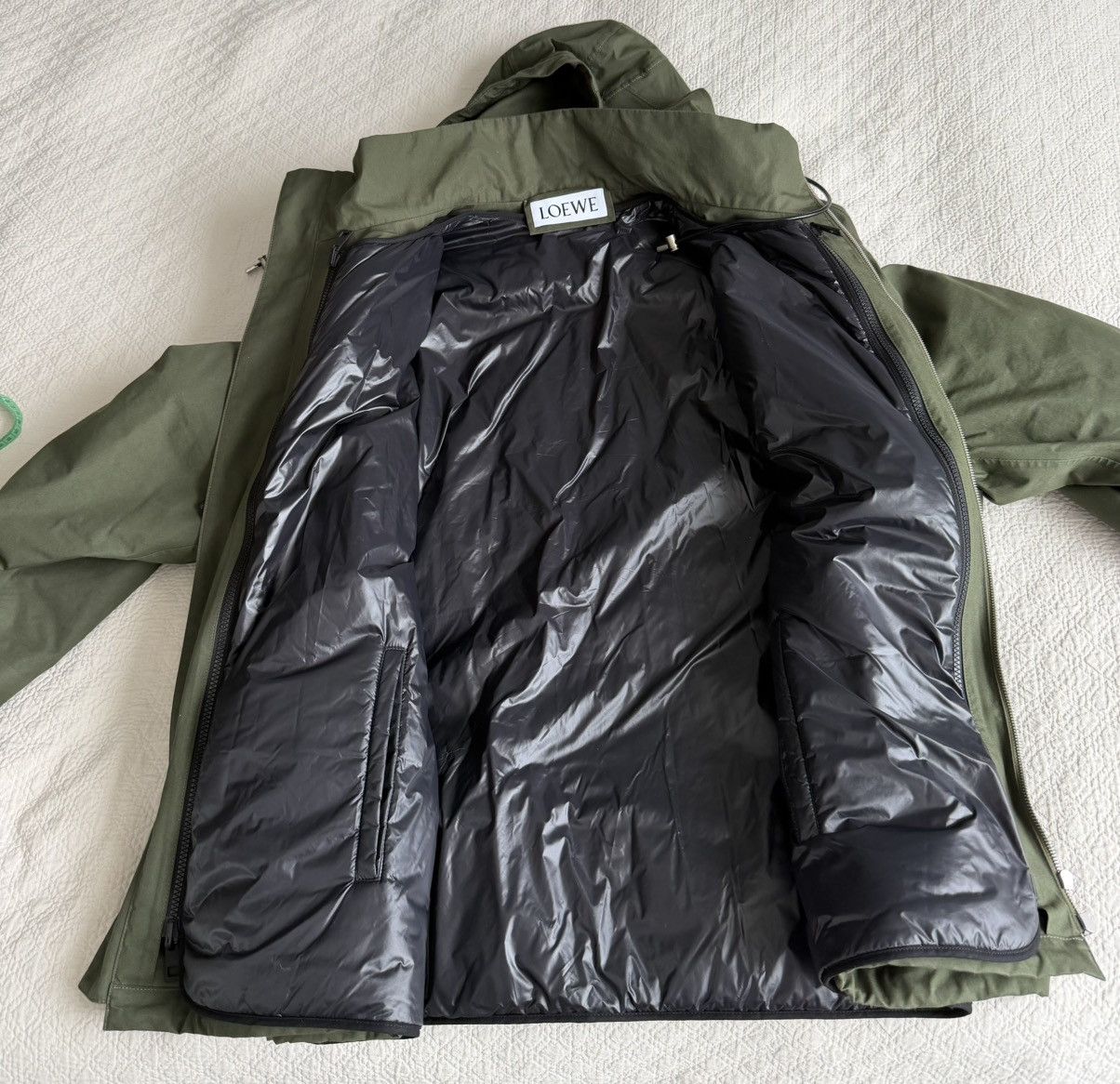 Loewe Loewe Adjustable-Buckled Padded-Liner Cotton Jacket Size US M / EU 48-50 / 2 - 11 Thumbnail