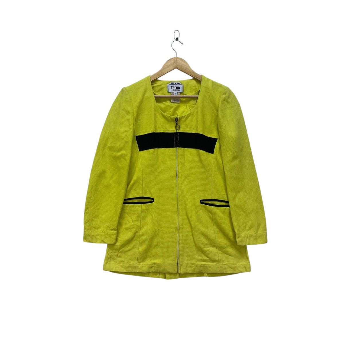 Les Copains 💥Italian Designer Tren Les Copains Jacket Made In Italy Size M / US 6-8 / IT 42-44 - 1 Thumbnail