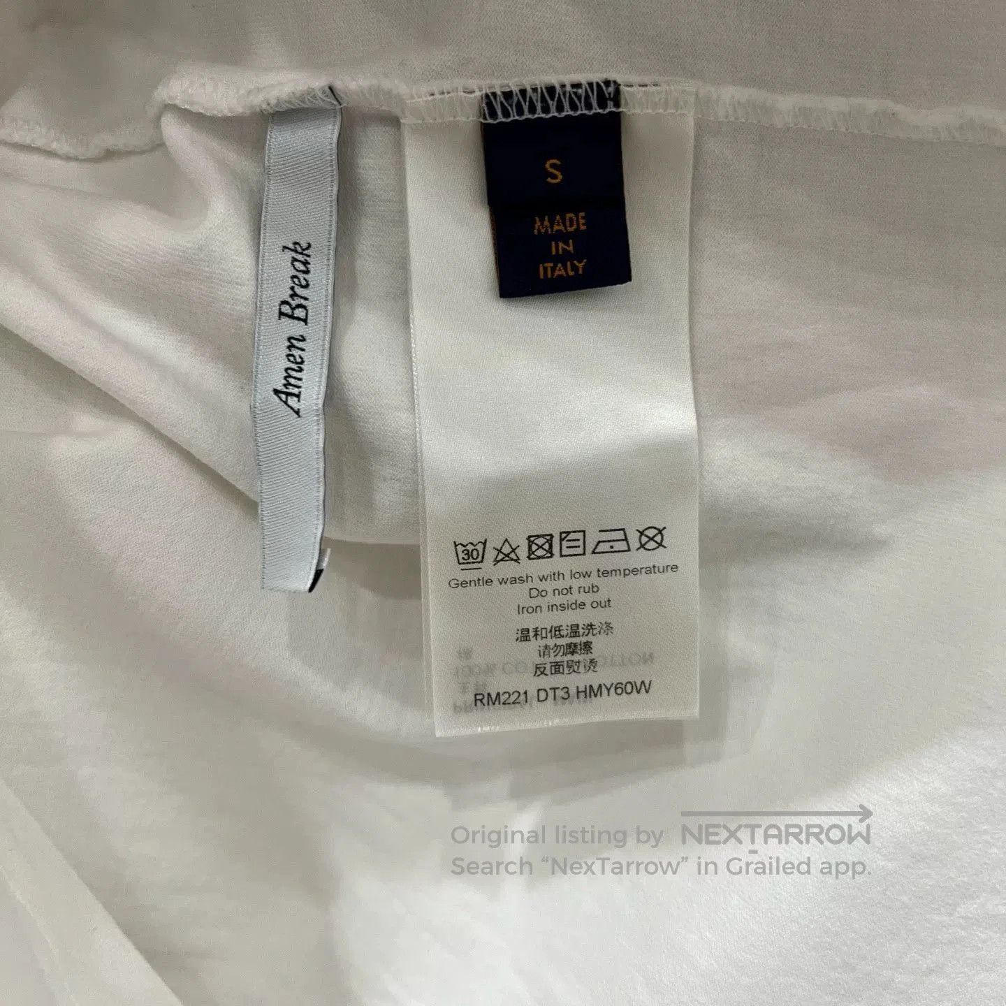 Louis Vuitton Louis Vuitton White Flame Graffiti Logo Tee. Size US S / EU 44-46 / 1 - 6 Thumbnail