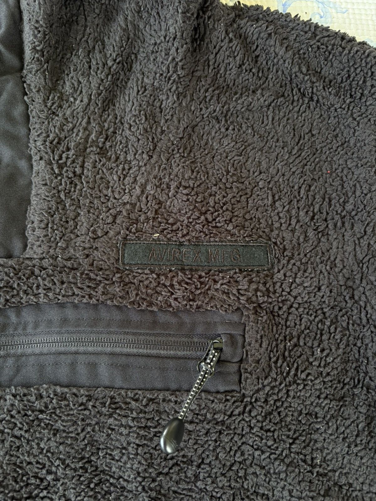Avirex Avirex Anorak Sherpa Hoodies Jacket Size US XL / EU 56 / 4 - 11 Thumbnail