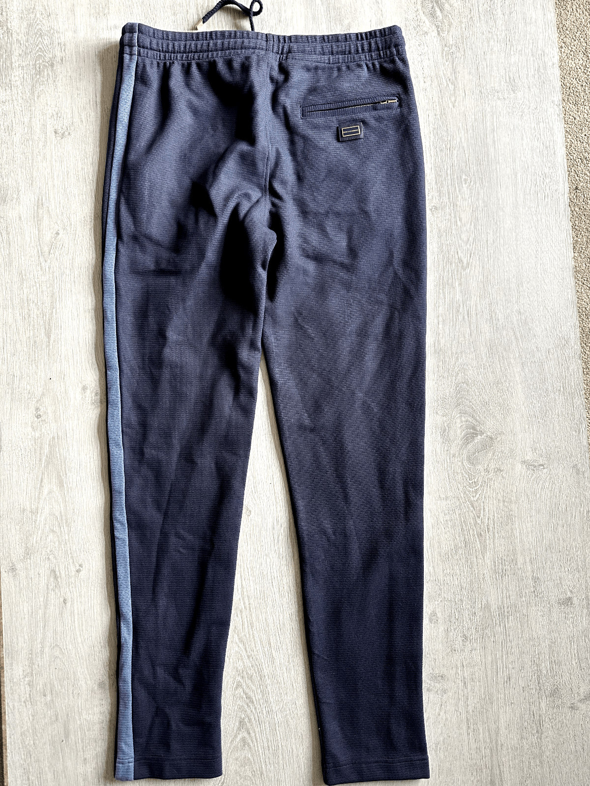 Dolce & Gabbana Dolce & Gabbana Navy Blue Casual tracksuit Trackpant Jogger Size US 30 / EU 46 - 2 Thumbnail