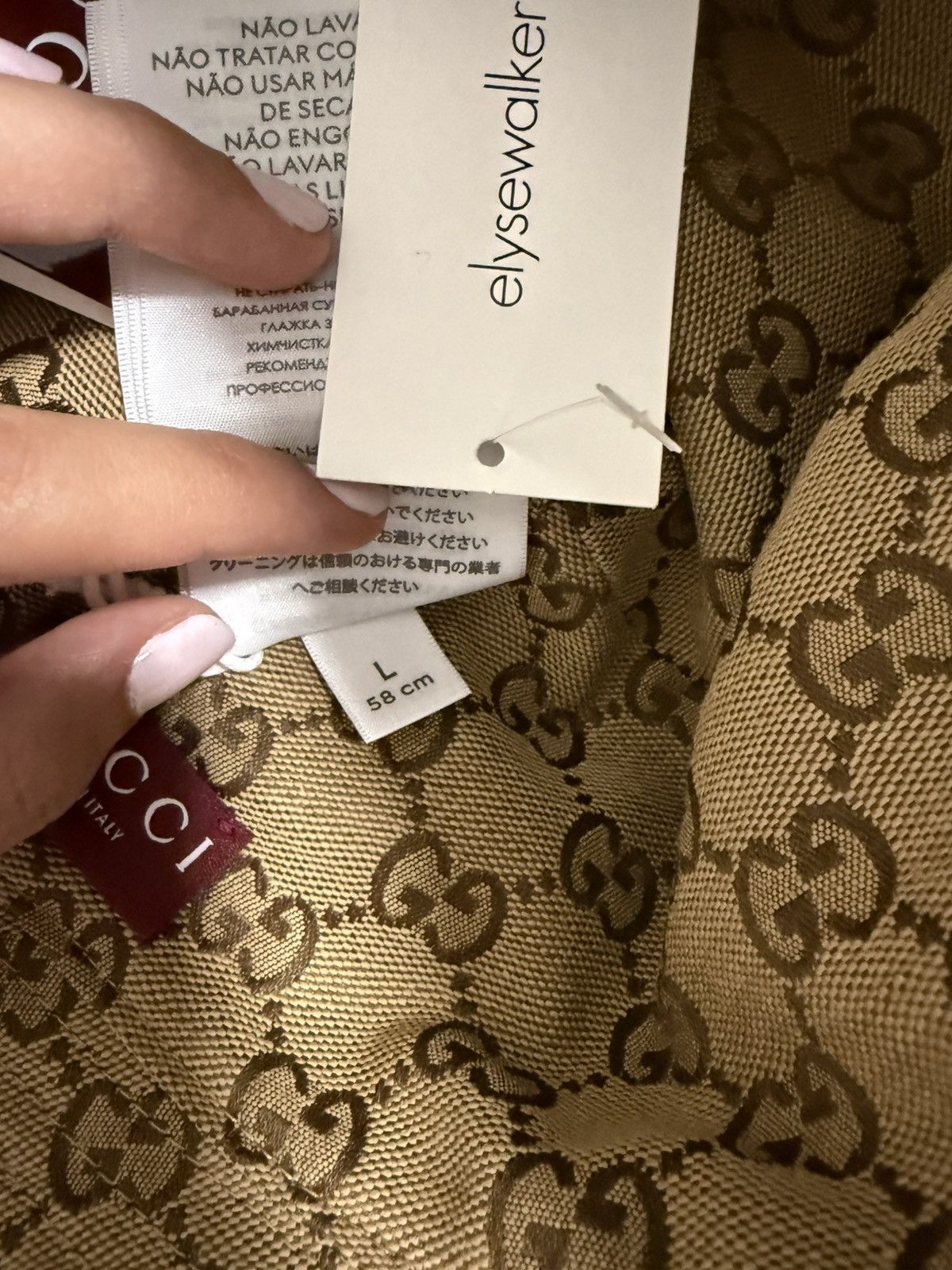 Gucci Gucci Reversible GG Canvas Bucket Hat Size ONE SIZE - 15 Thumbnail