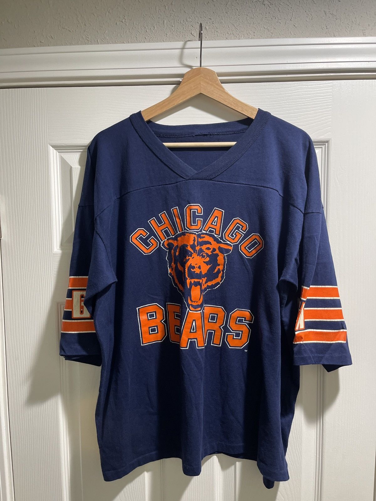 Vintage Vintage Chicago Bears Jersey T-Shirt Size US L / EU 52-54 / 3 - 1 Thumbnail