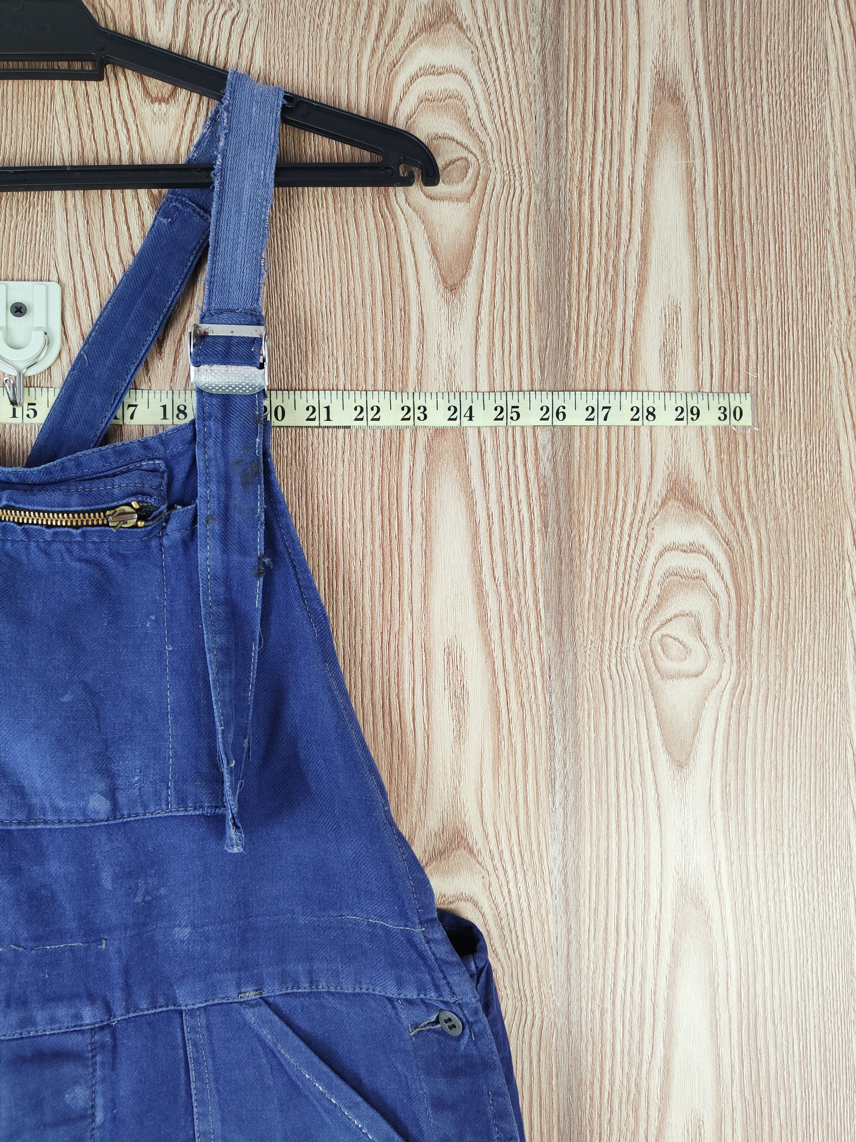Japanese Brand Japanese Brand Blue Overalls Jumpsuits #S2734 Size US 36 / EU 52 - 10 Thumbnail