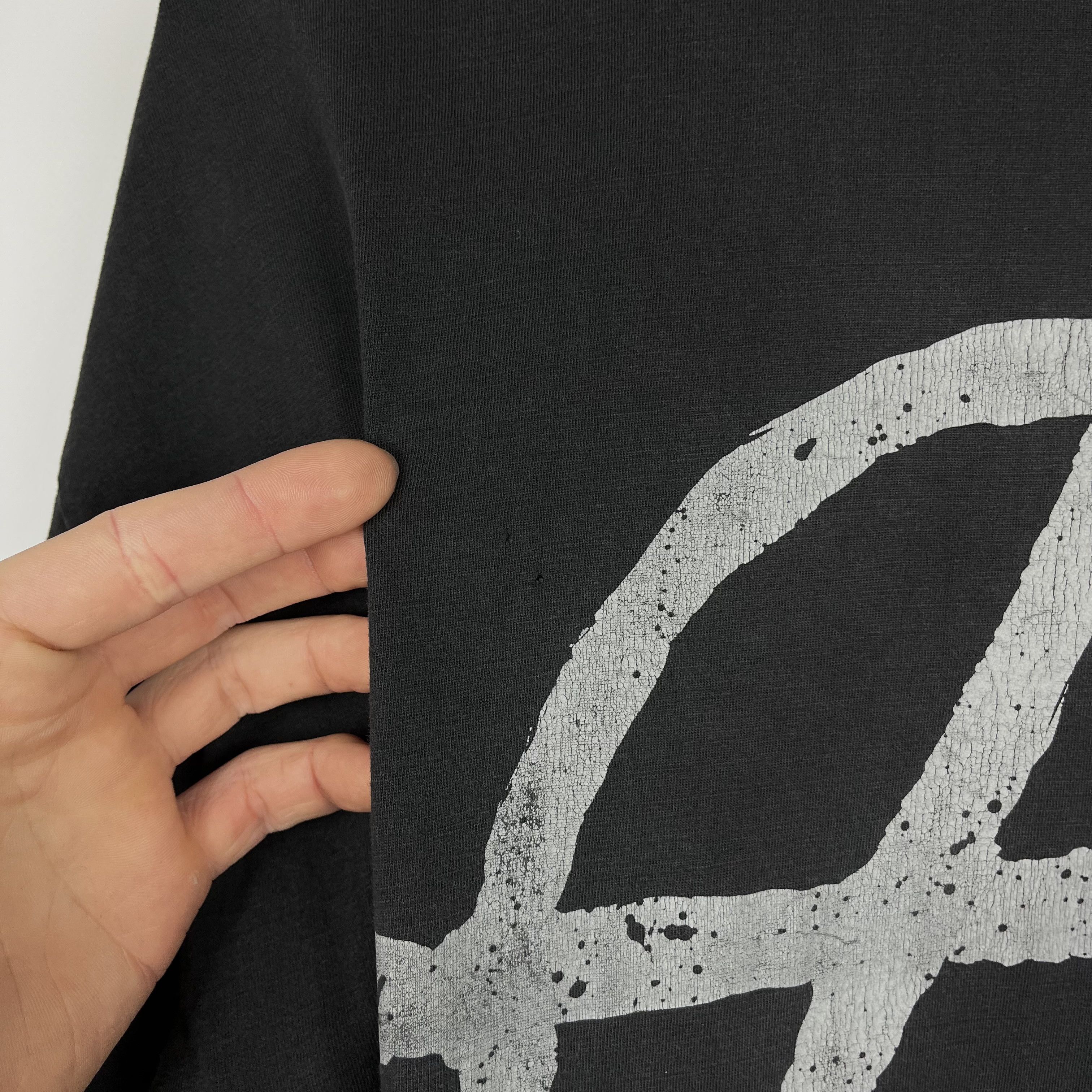 Vintage Vintage Anarchy Big Logo Destroy T Shirt 90’s Size US XL / EU 56 / 4 - 22 Thumbnail