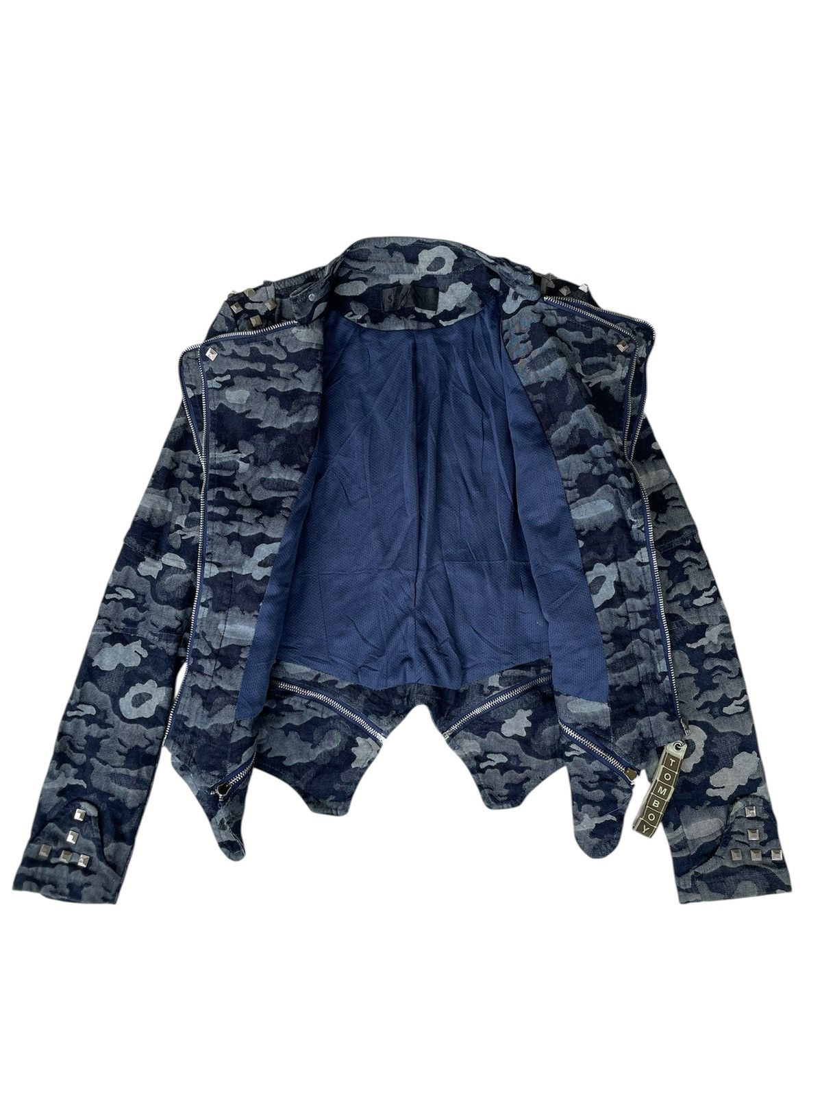 If Six Was Nine Shalang camo Biker Jacket Size US M / EU 48-50 / 2 - 5 Thumbnail