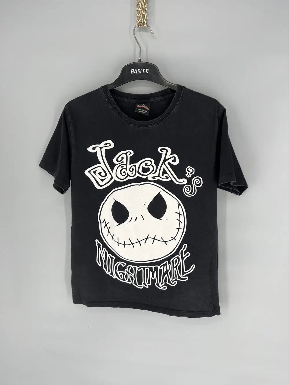 Vintage Vintage Jack Nightmare Before Christmas Neon Print T-SHIRT Size US M / EU 48-50 / 2 - 4 Thumbnail