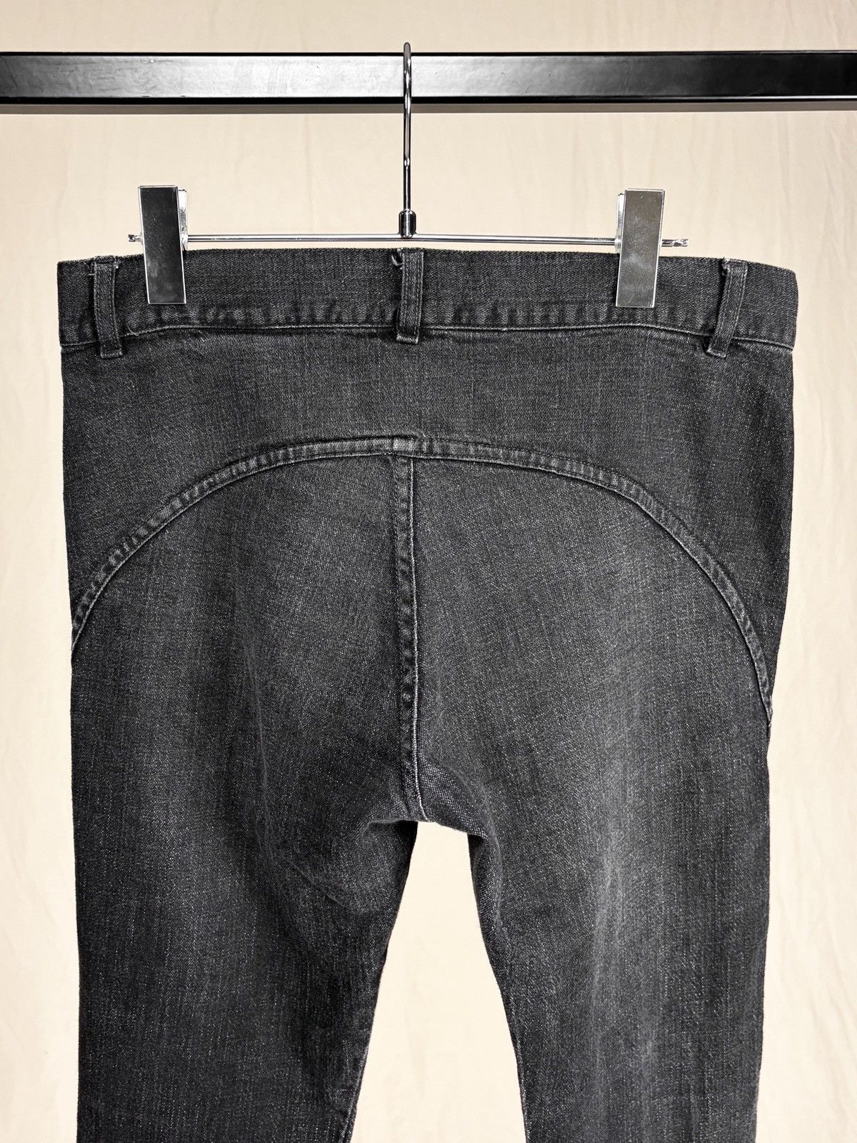 Gareth Pugh Gareth Pugh Geometric Stitch Zip Skinny Jeans Size US 32 / EU 48 - 5 Thumbnail