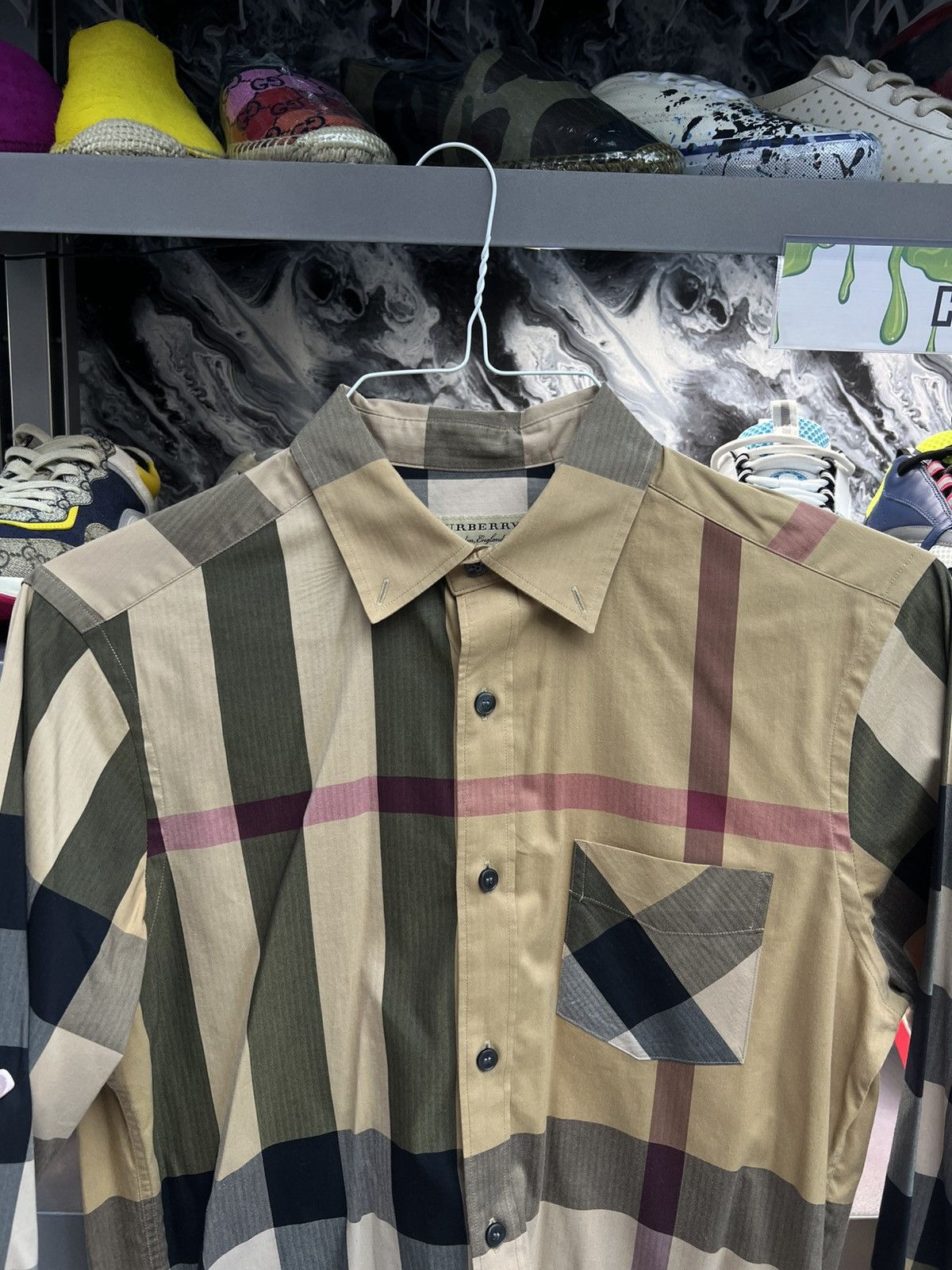 Burberry Burberry Button Down Long Sleeve Size US S / EU 44-46 / 1 - 3 Thumbnail