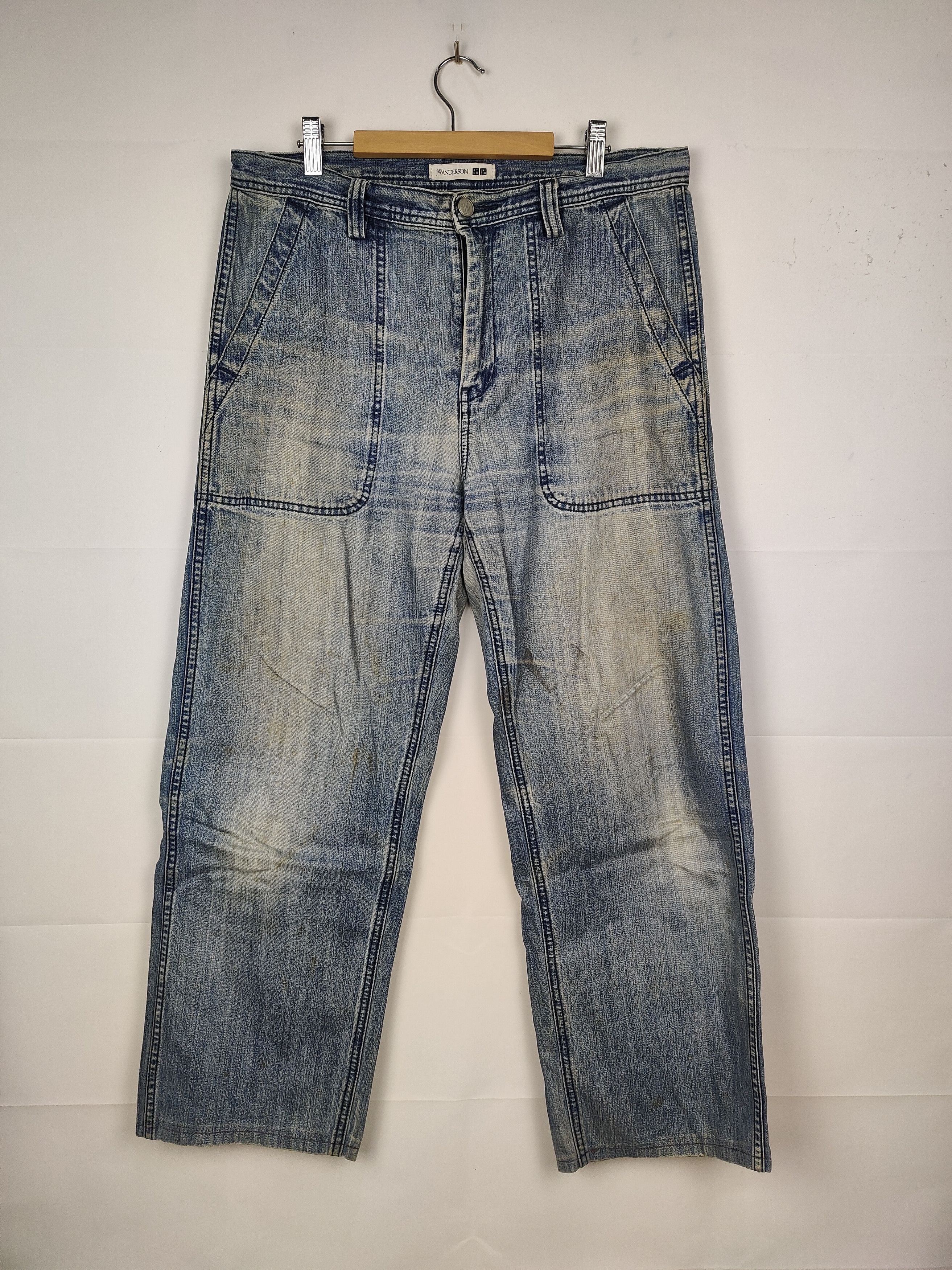 JW Anderson × Uniqlo Jw Anderson Uniqlo Denim Pant Size US 32 / EU 48 - 1 Thumbnail