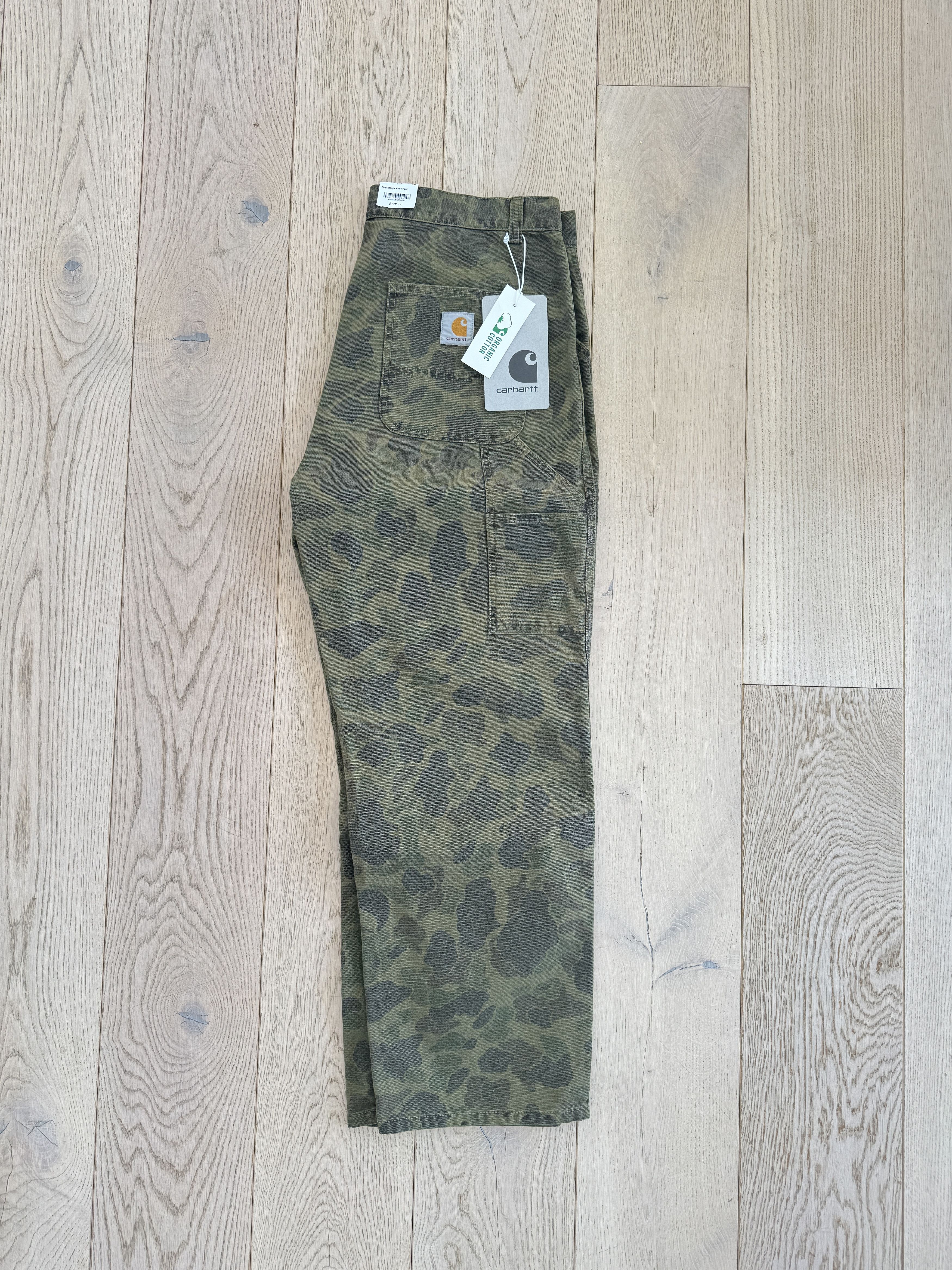 Carhartt Wip Carhartt WIP Duck Single Knee Pant - Duck Camo Washed Size US 36 / EU 52 - 4 Thumbnail